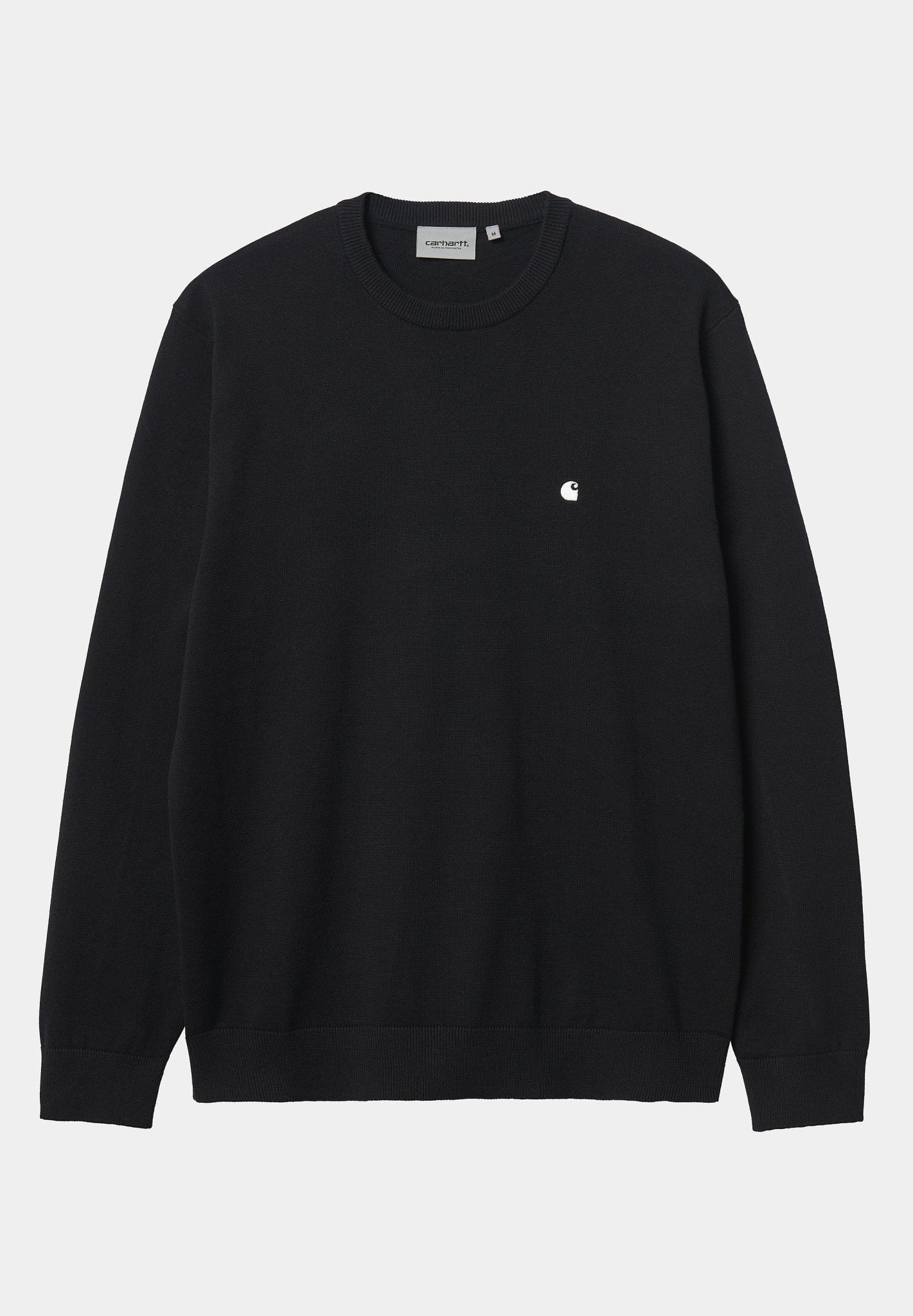 CARHARTT WIP - Madison Sweater - Black Wax - BACKYARD