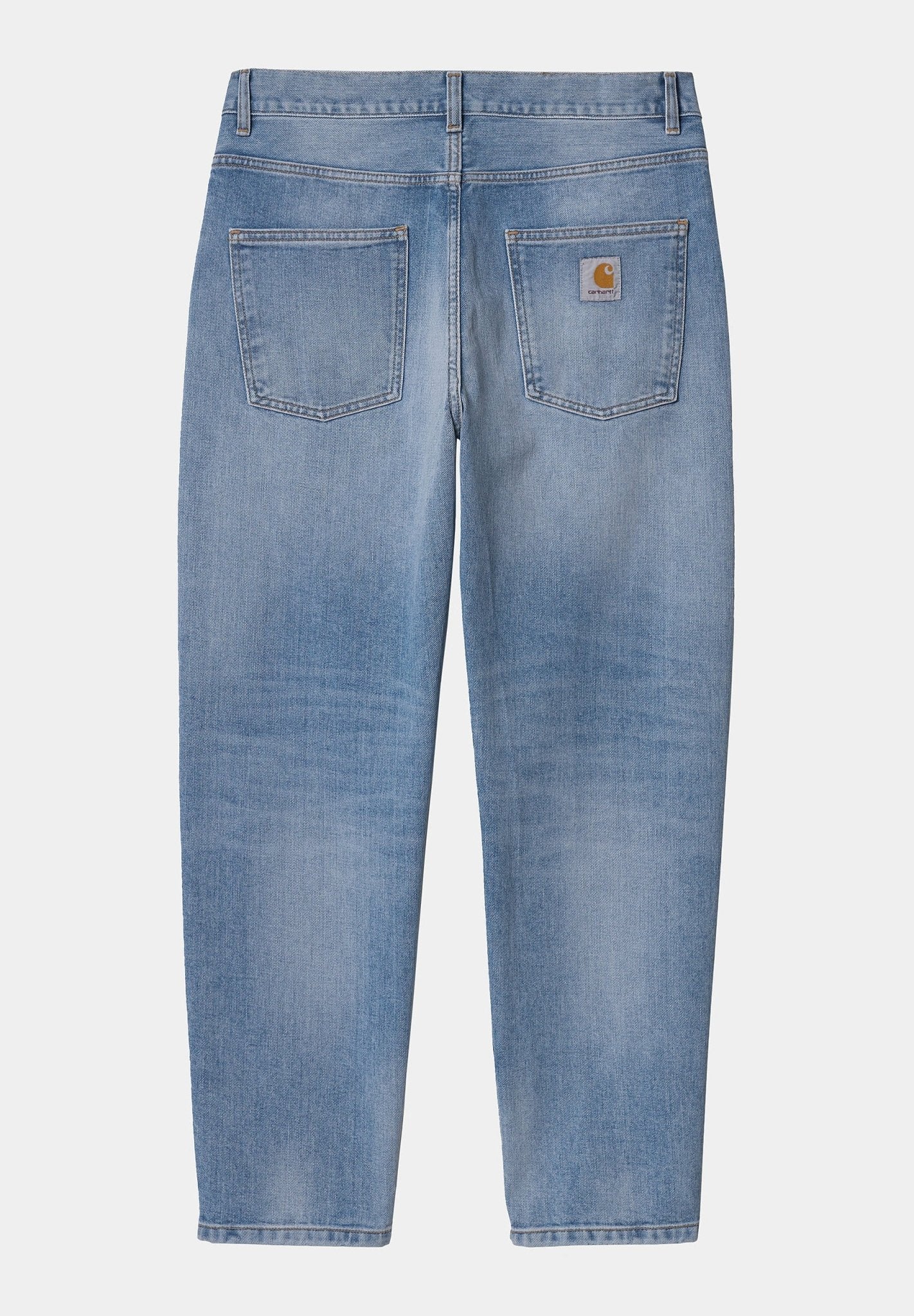 CARHARTT WIP - Newel Pant - Blue Light Used Wash - BACKYARD
