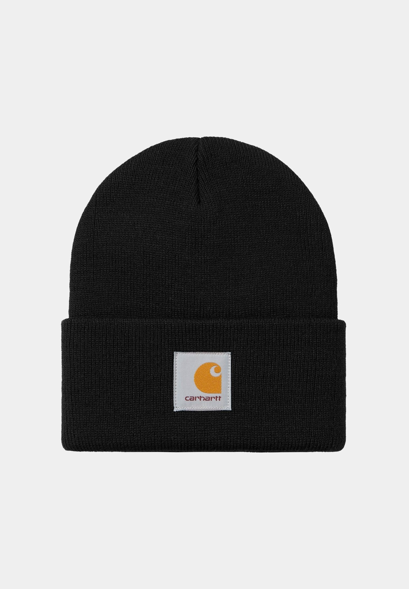 CARHARTT WIP - Short Watch Hat - Black - BACKYARD