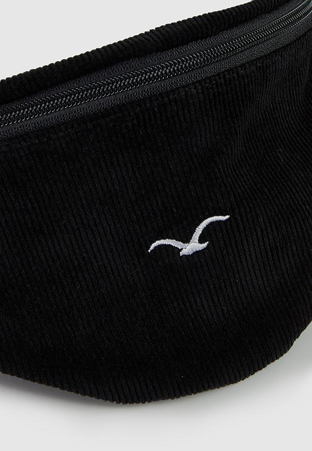 CLEPTOMANICX - Healer Cord Hipbag - Black - BACKYARD