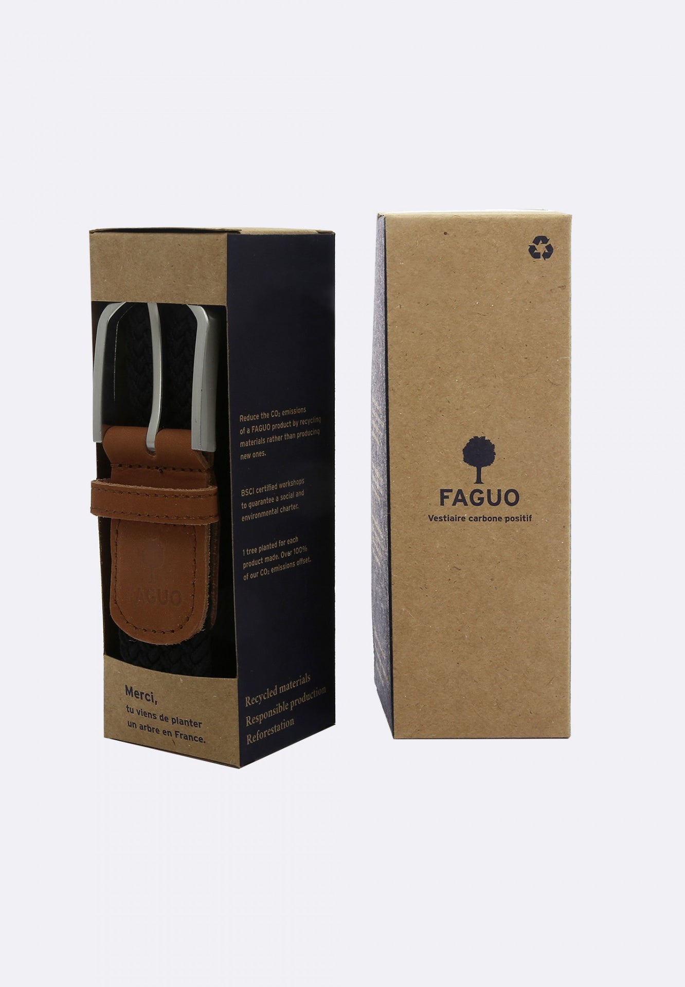 FAGUO - Belt Nylon Solid - Black - BACKYARD