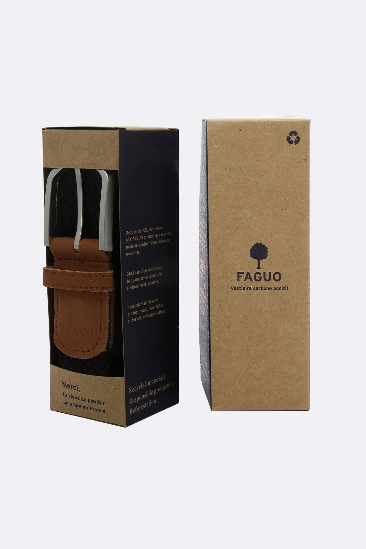 FAGUO - Belt Nylon Solid - Black - BACKYARD