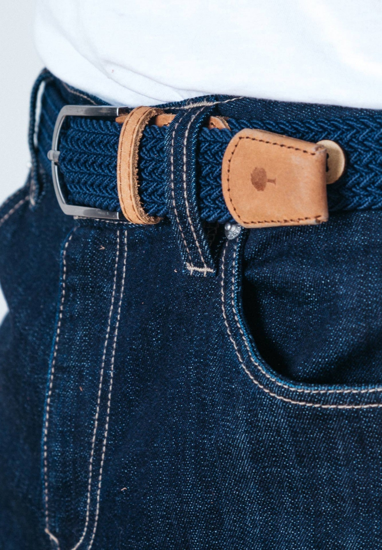 FAGUO - Belt Nylon Solid - Navy 00 - BACKYARD