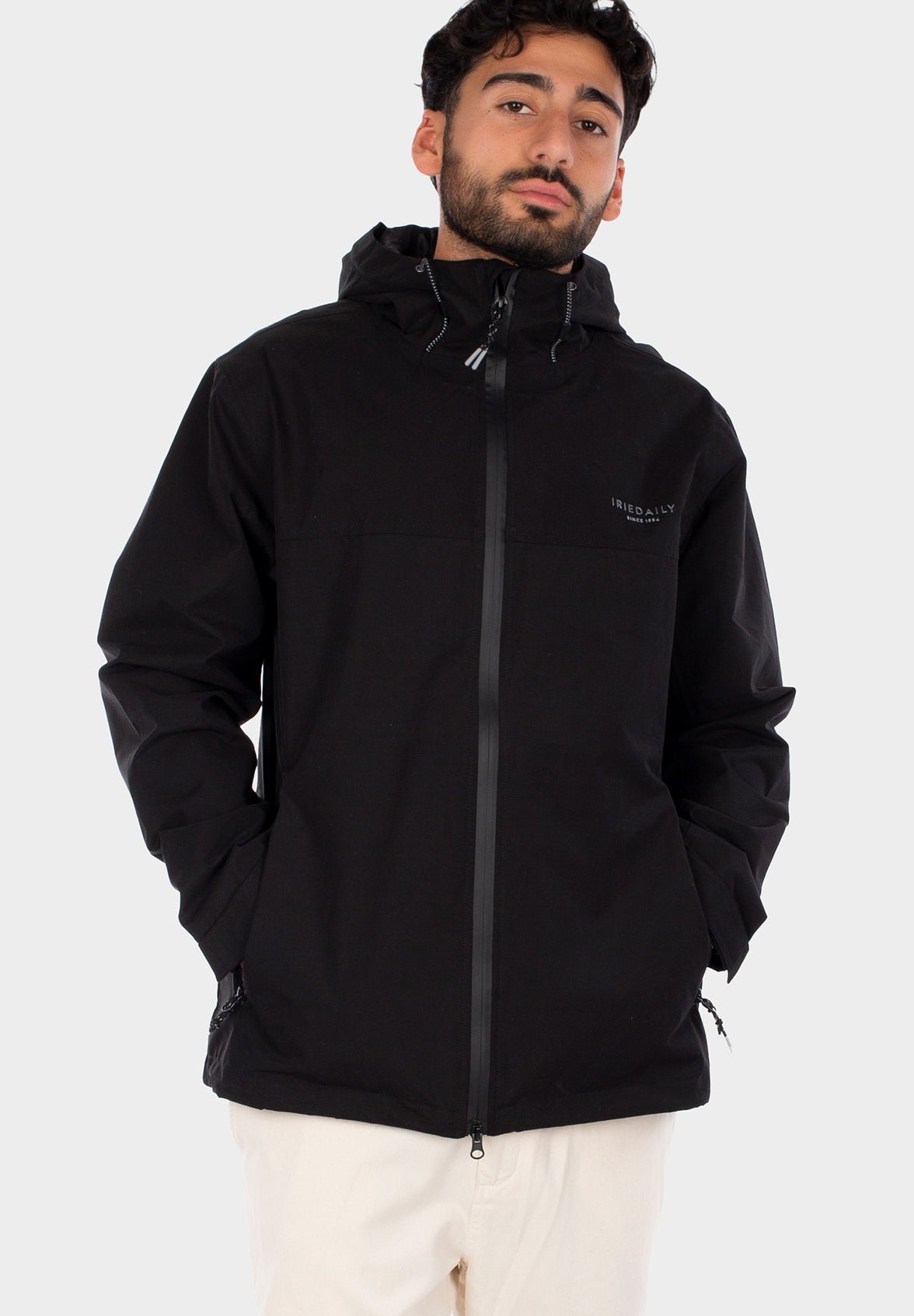 IRIEDAILY - Terance Anorak - Uni Black - BACKYARD