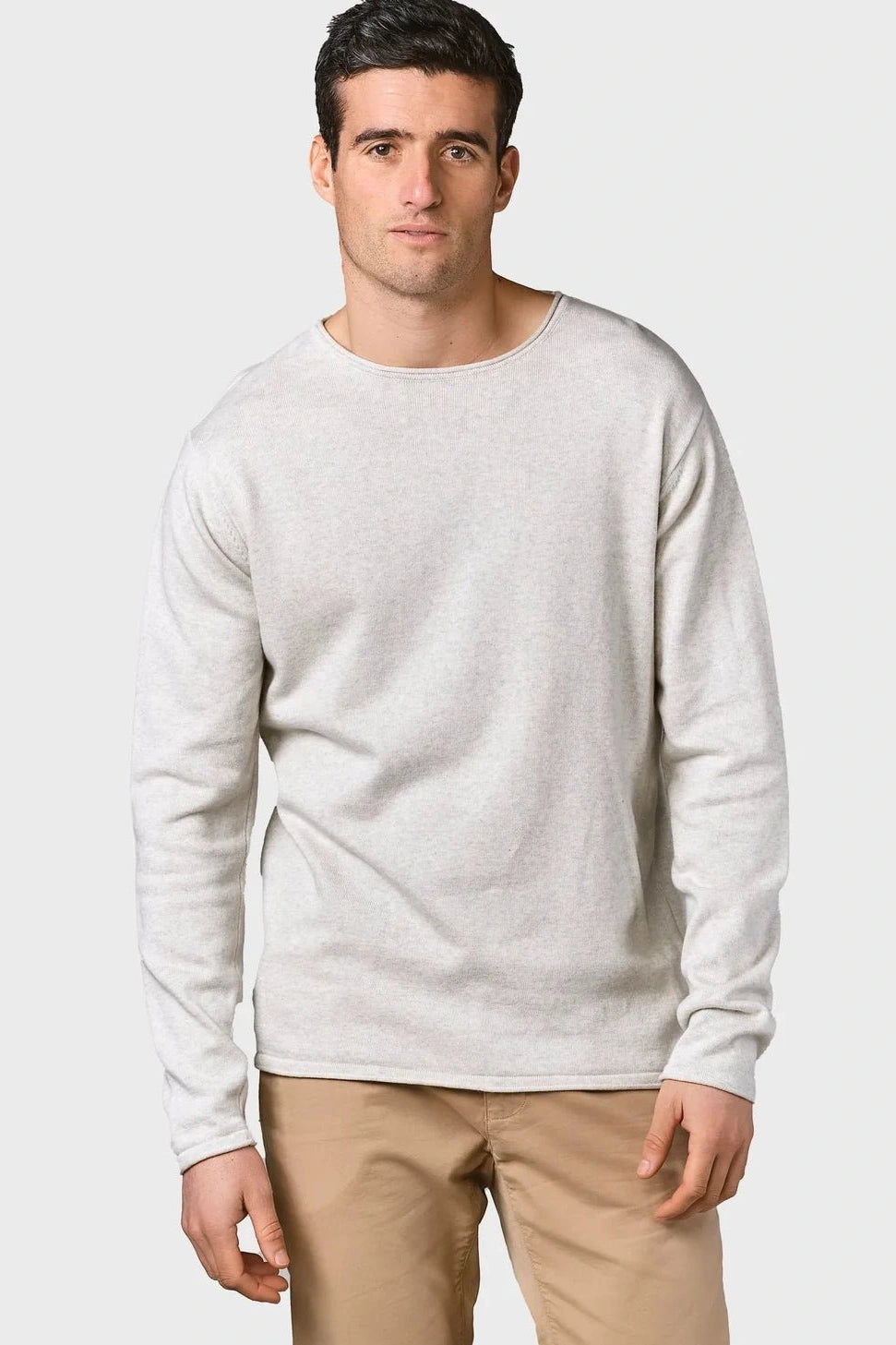 KLITMOLLER COLLECTIVE - Noah Knit - Cream Melange - BACKYARD