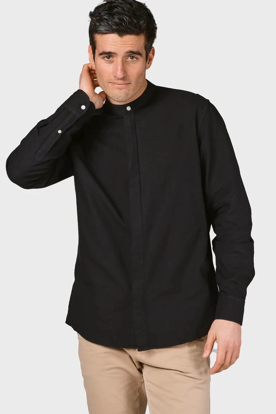 KLITMOLLER COLLECTIVE - Simon Shirt - Black - BACKYARD