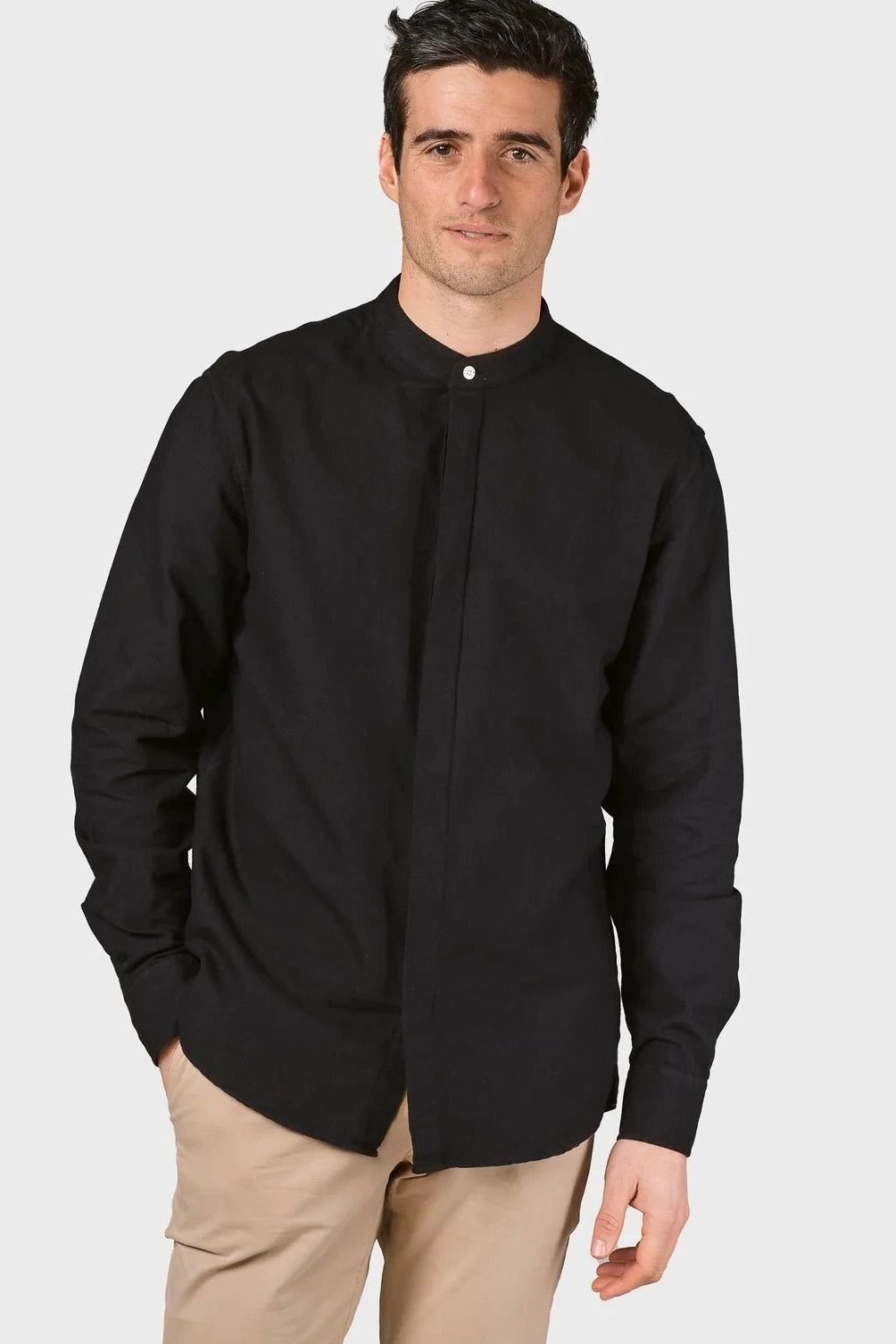 KLITMOLLER COLLECTIVE - Simon Shirt - Black - BACKYARD