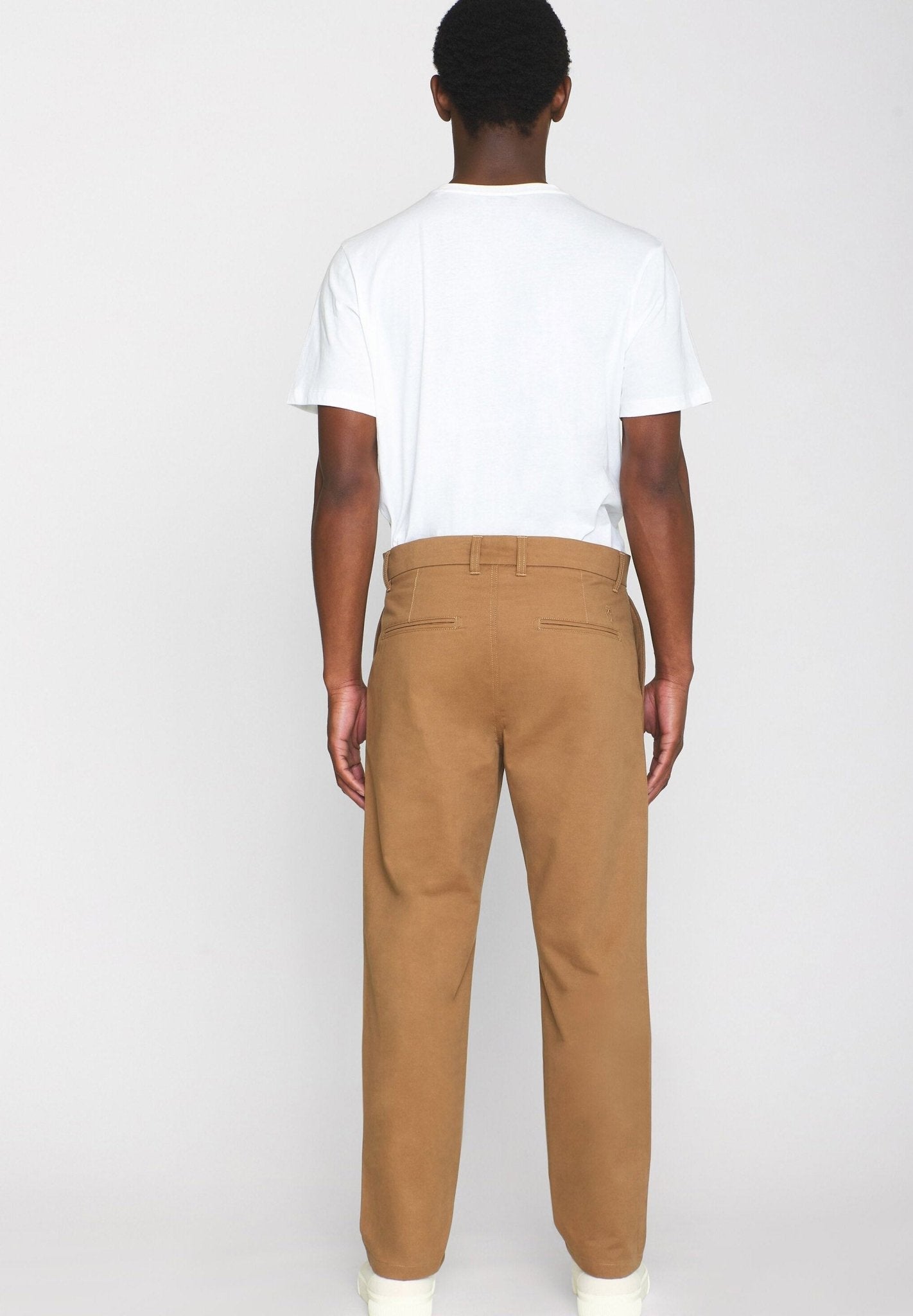 KNOWLEDGE COTTON - Chuck Regular Chino Twill Pants - Tuffet - BACKYARD