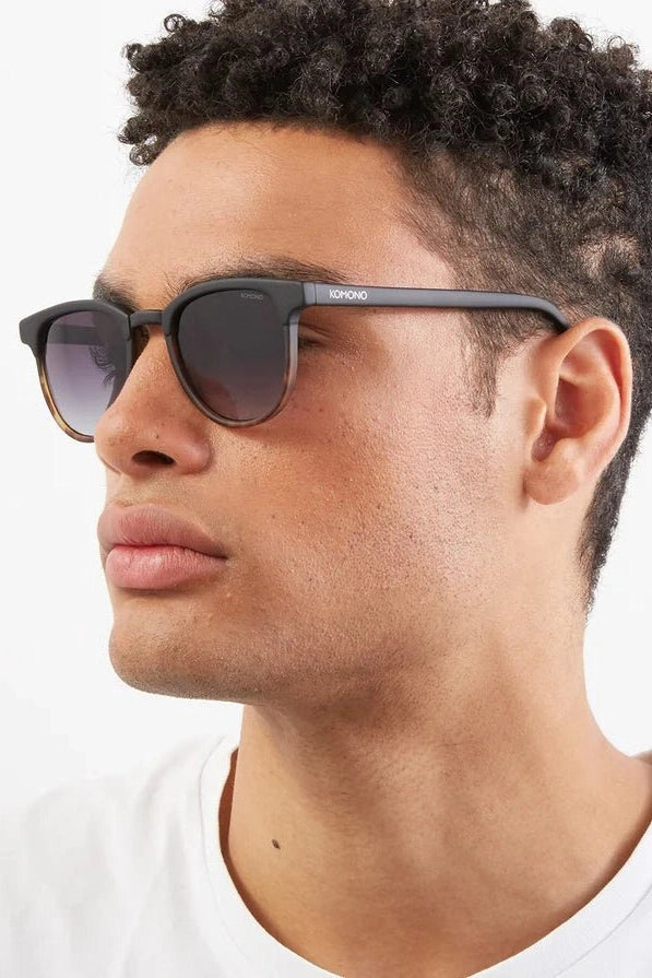 KOMONO - Francis - Matte Black Tortoise - BACKYARD