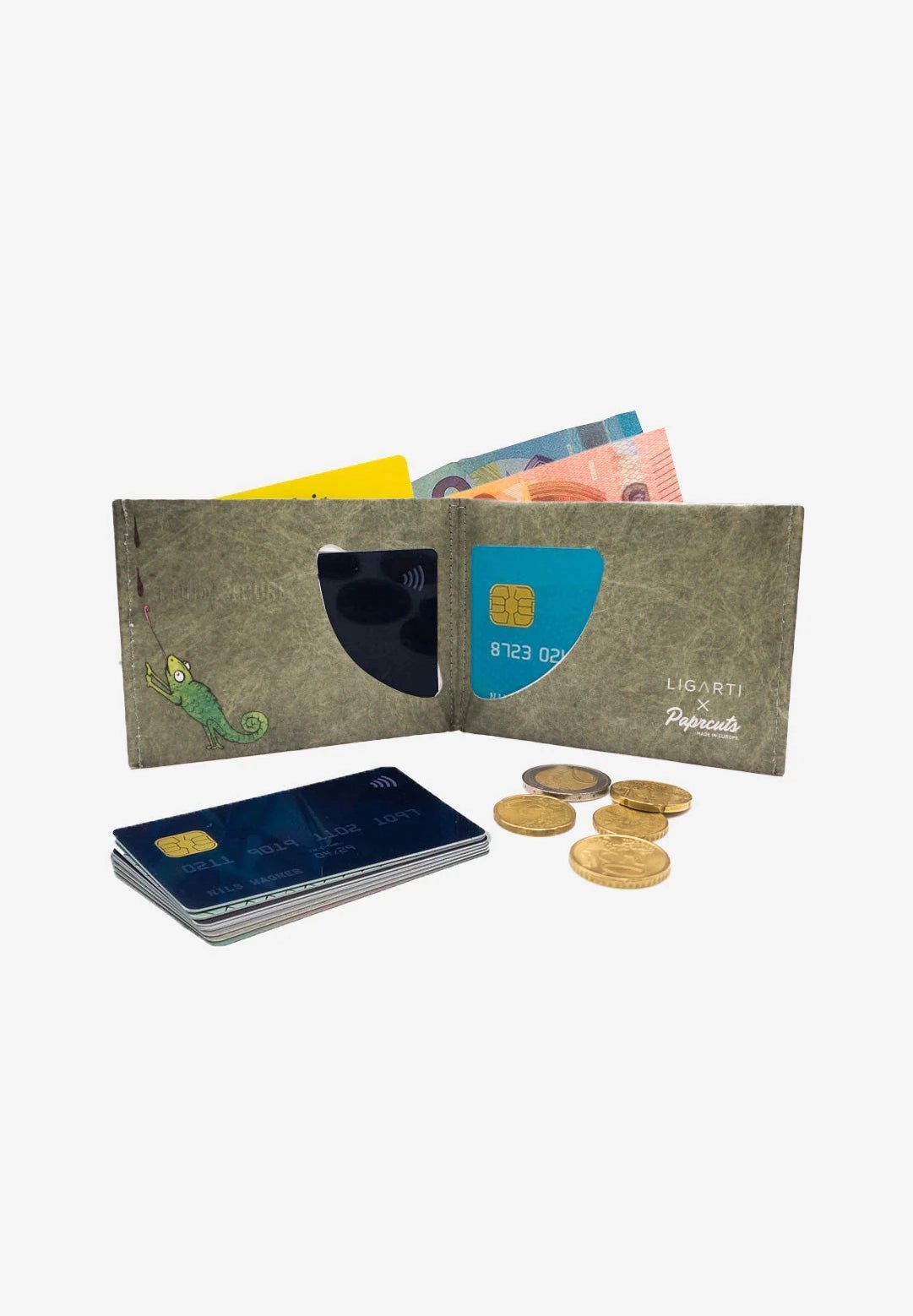 PAPRCUTS - RFID Portemonnaie - Faultier - BACKYARD