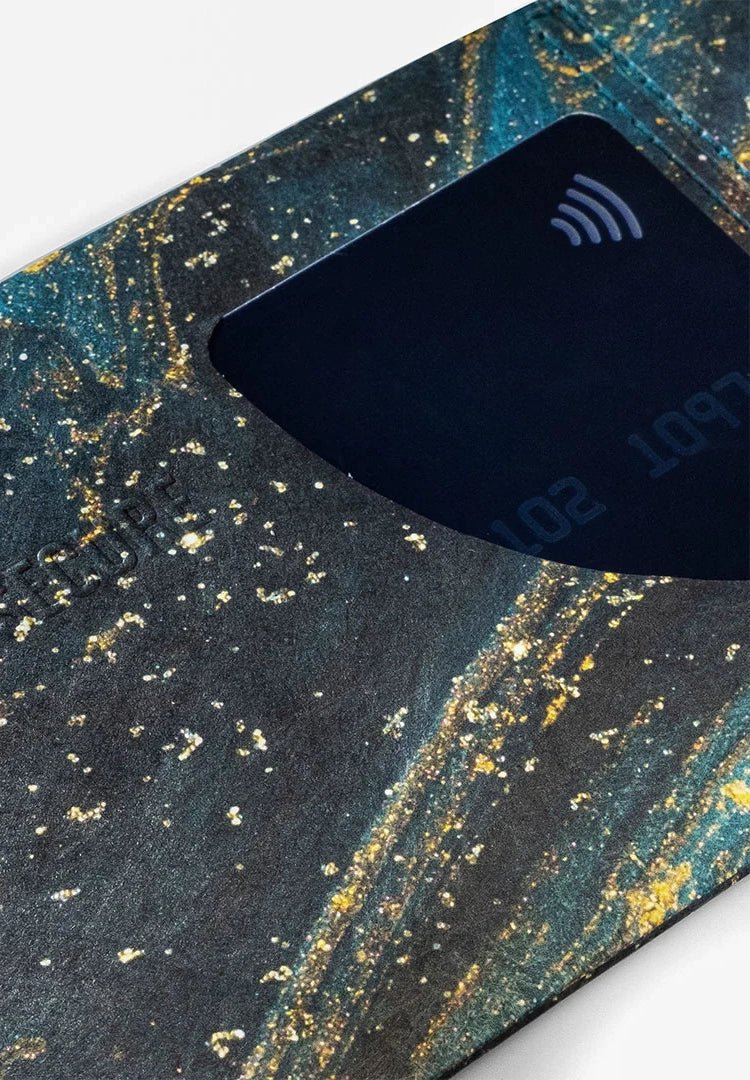 PAPRCUTS - RFID Portemonnaie - Saphire Marble - BACKYARD