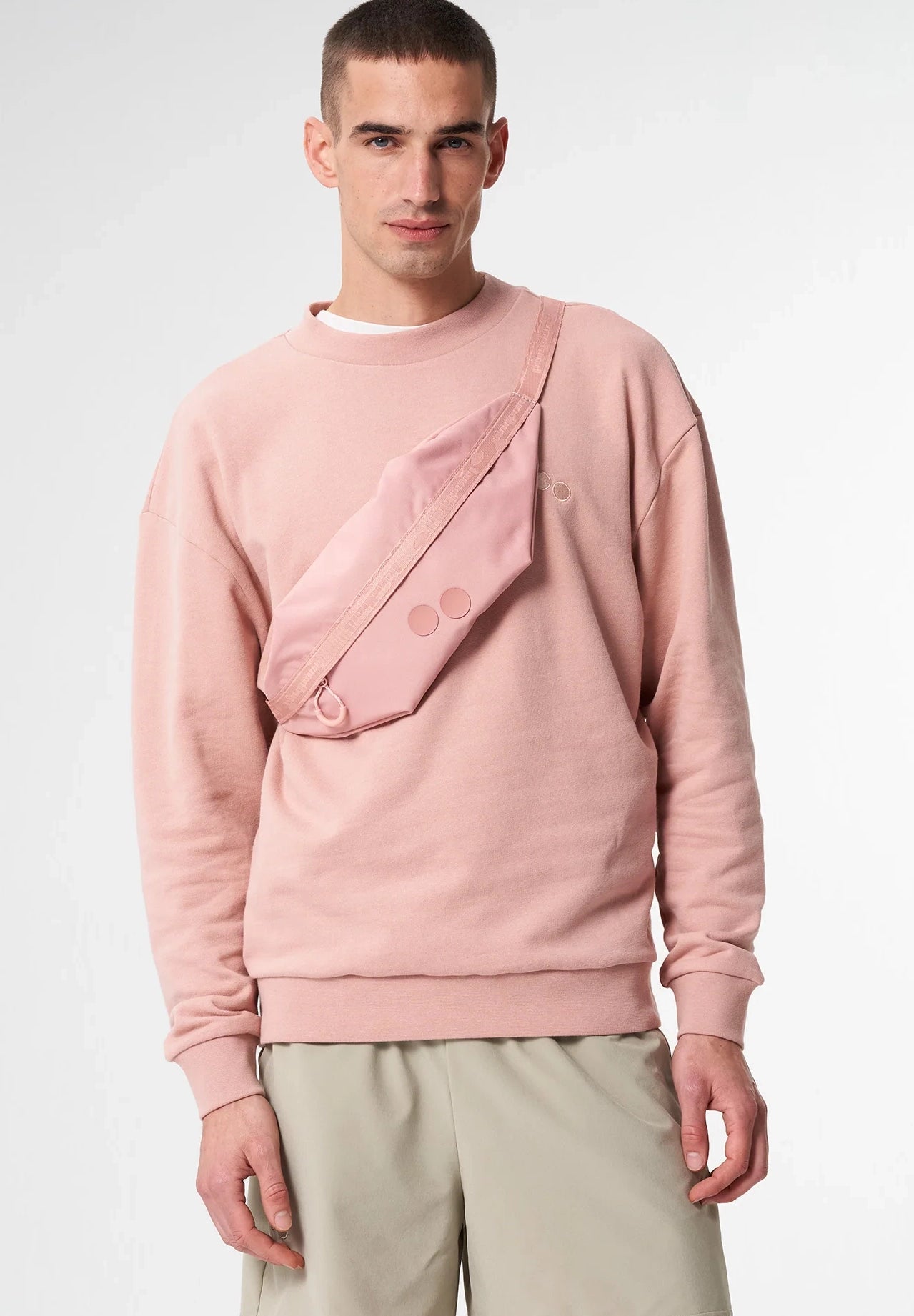 PINQPONQ - Brik Hipbag - Ash Pink - BACKYARD