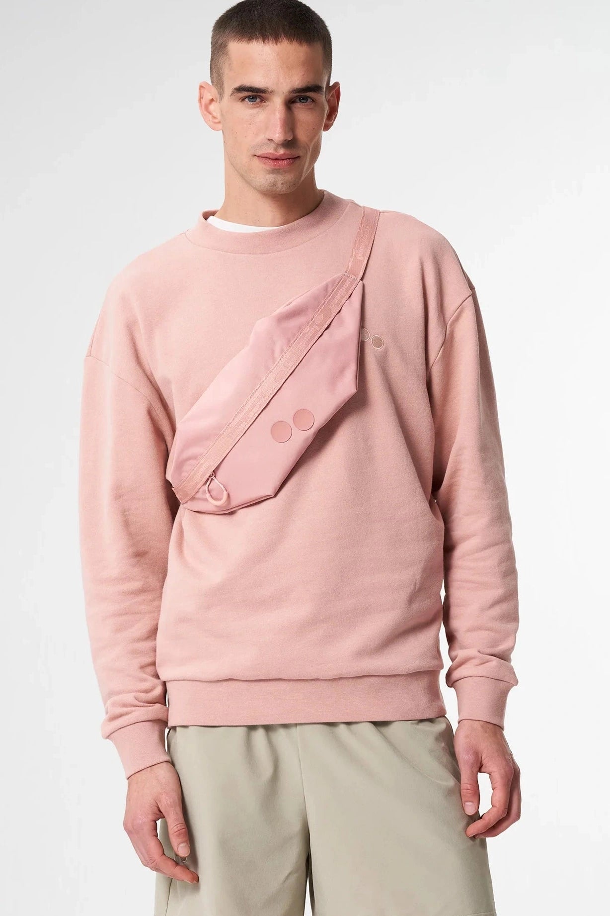 PINQPONQ - Brik Hipbag - Ash Pink - BACKYARD