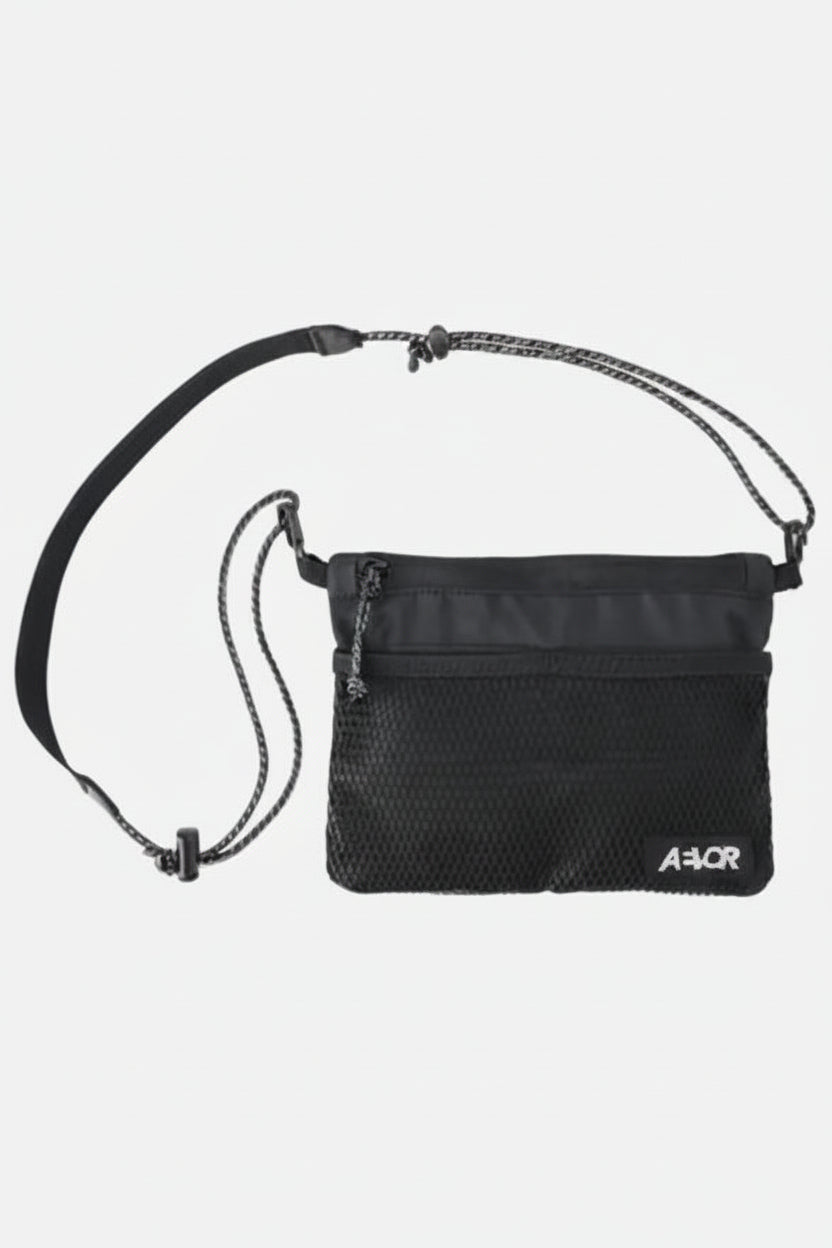 AEVOR - Chest Pouch - Ripstop Black - BACKYARD