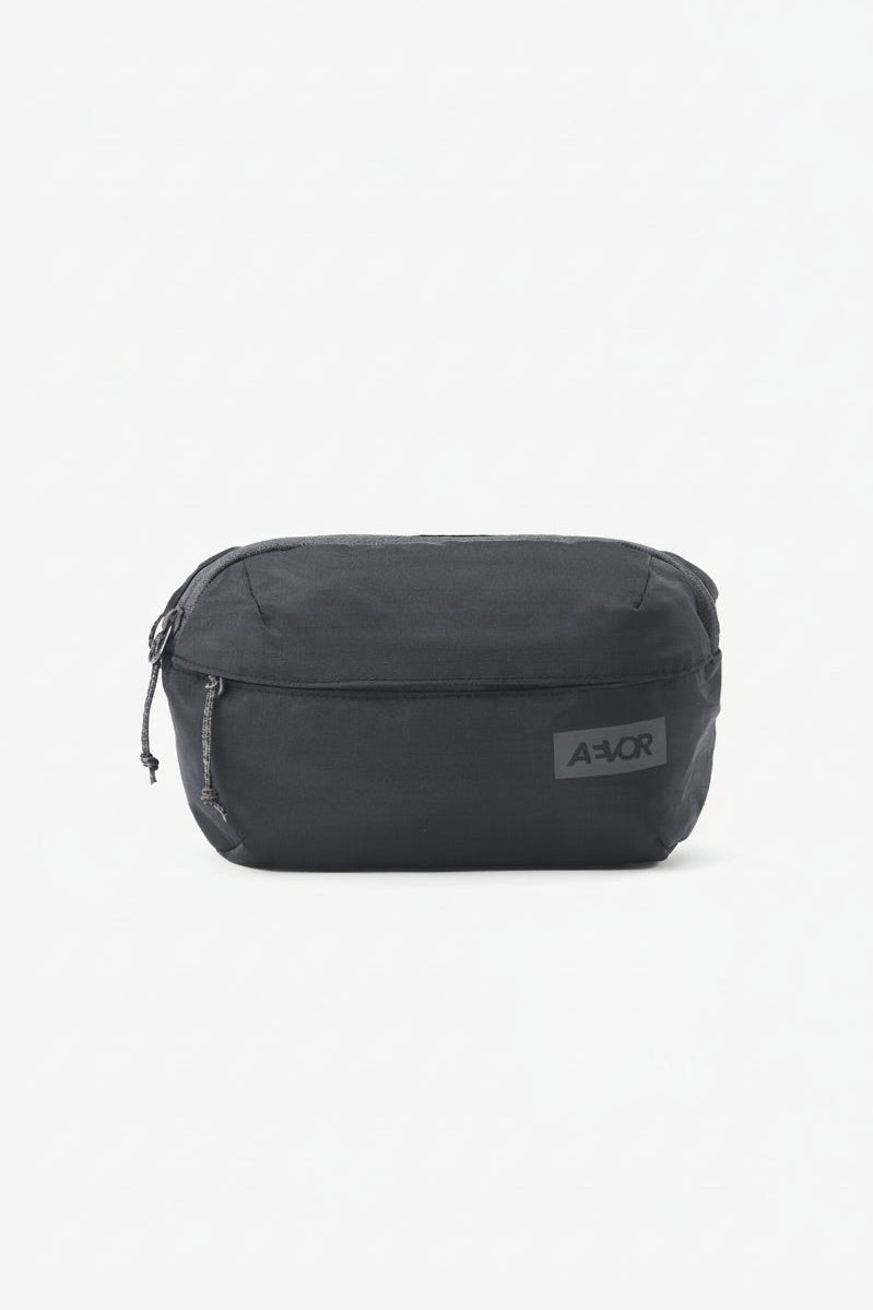 AEVOR - Hip Bag Ease - Ripstop Charcoal Black - BACKYARD