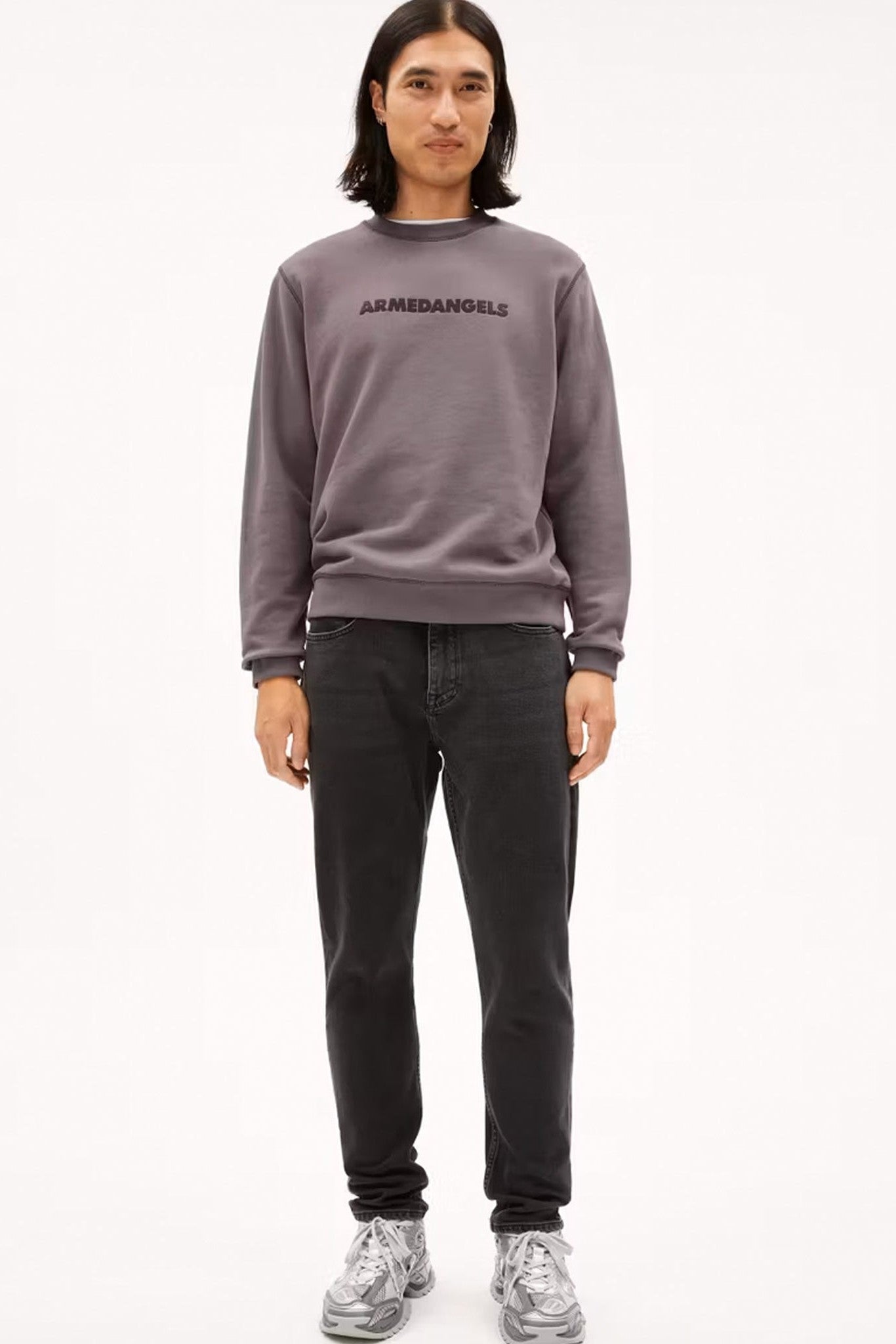 ARMEDANGELS - Aarjo Tarpa - Black Washed Authentic - BACKYARD