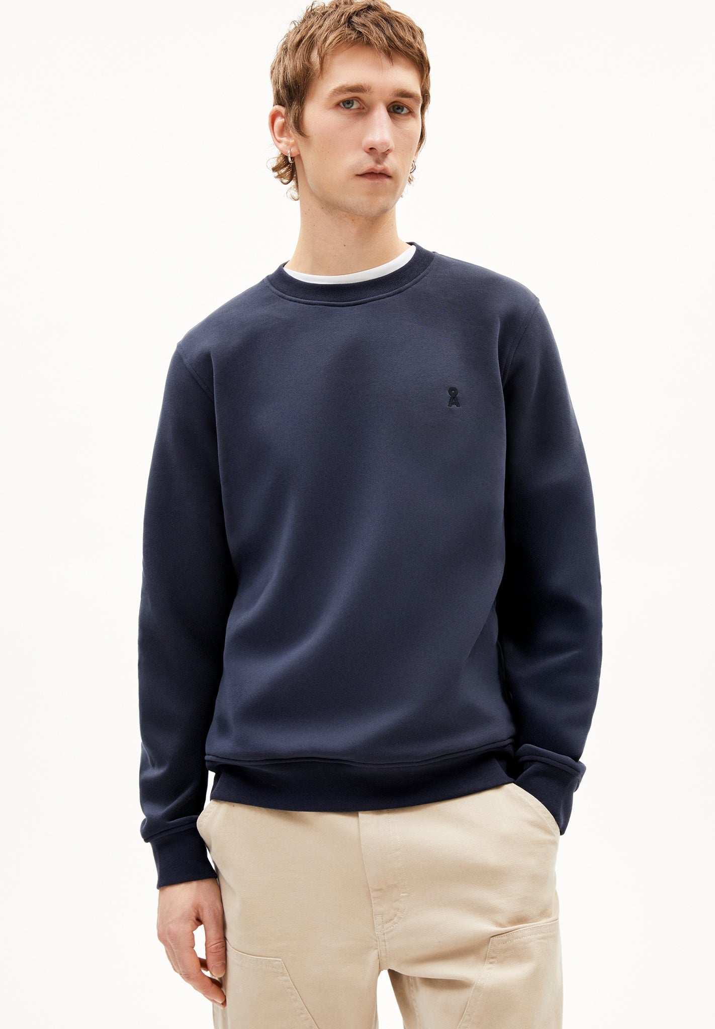 ARMEDANGELS - Baaro Fleece - Night Sky - BACKYARD