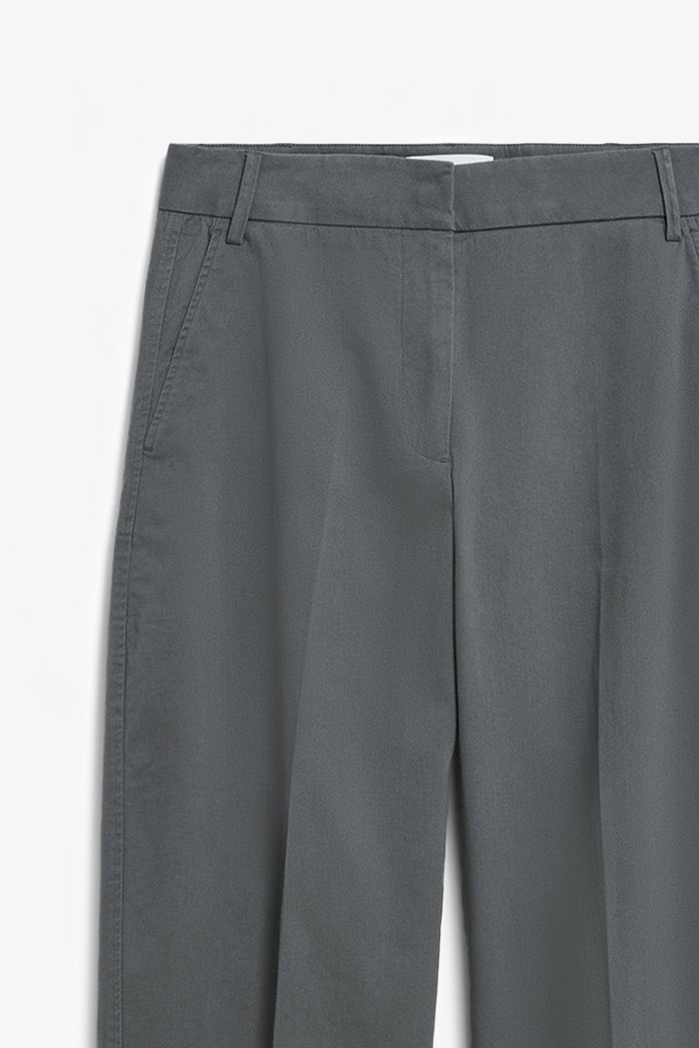 ARMEDANGELS - Barrel Leg Twill Pant - Space Steel - BACKYARD