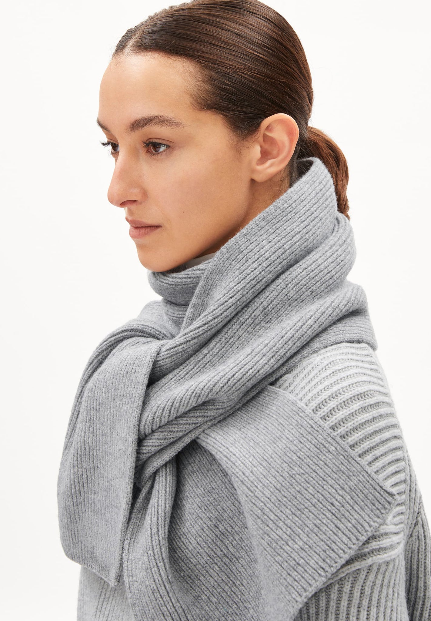 ARMEDANGELS - Claasas - Light Grey Melange - BACKYARD