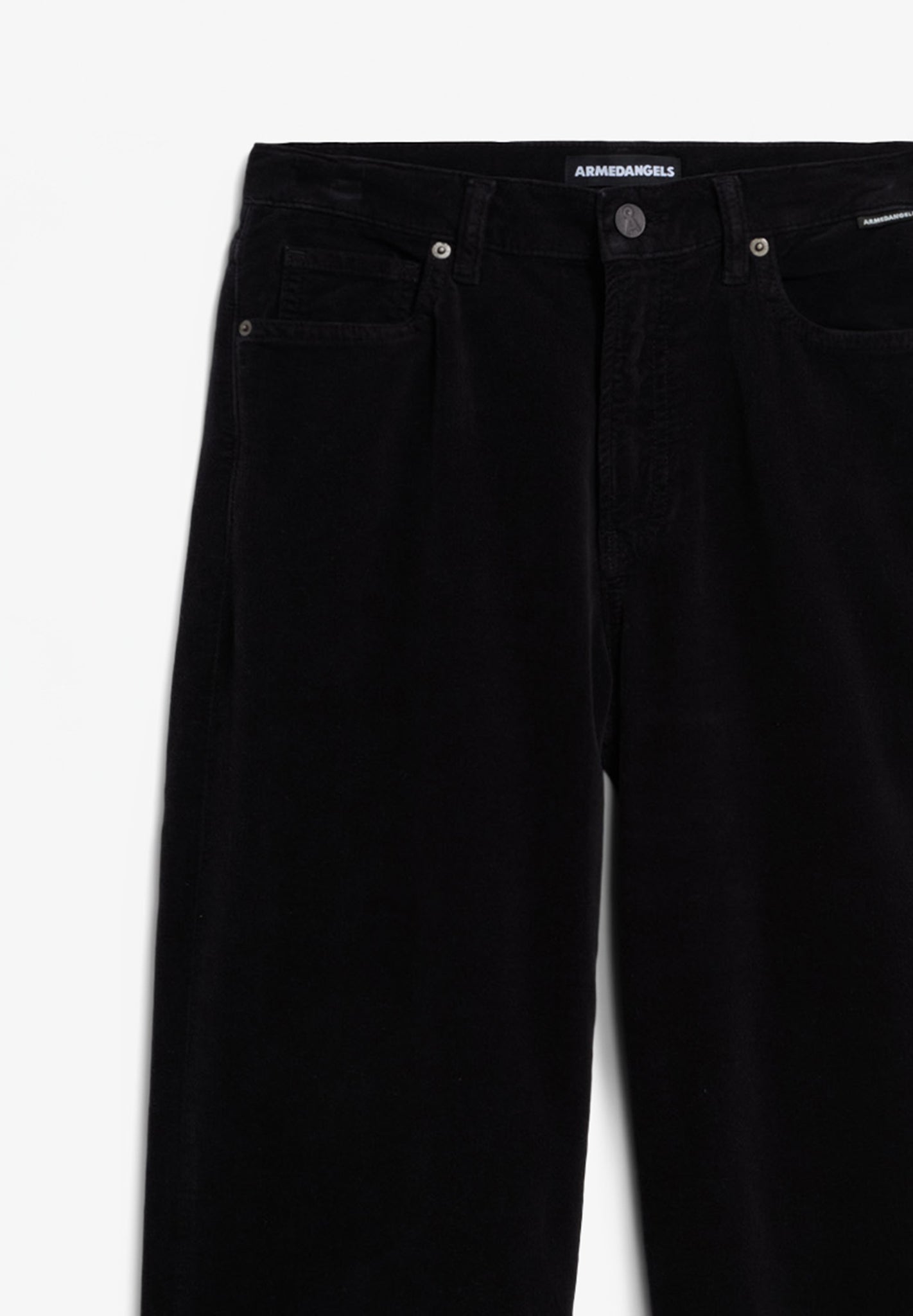 ARMEDANGELS - Enijaa Velvet - Black - BACKYARD