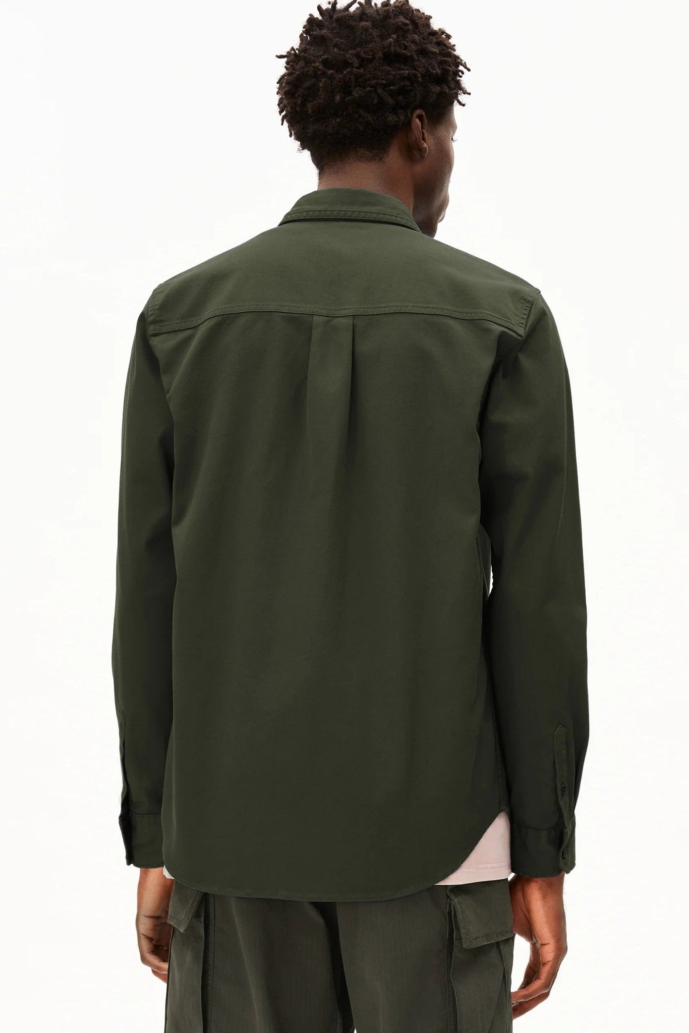 ARMEDANGELS - Giaalo Overshirt - Forest Pine - BACKYARD