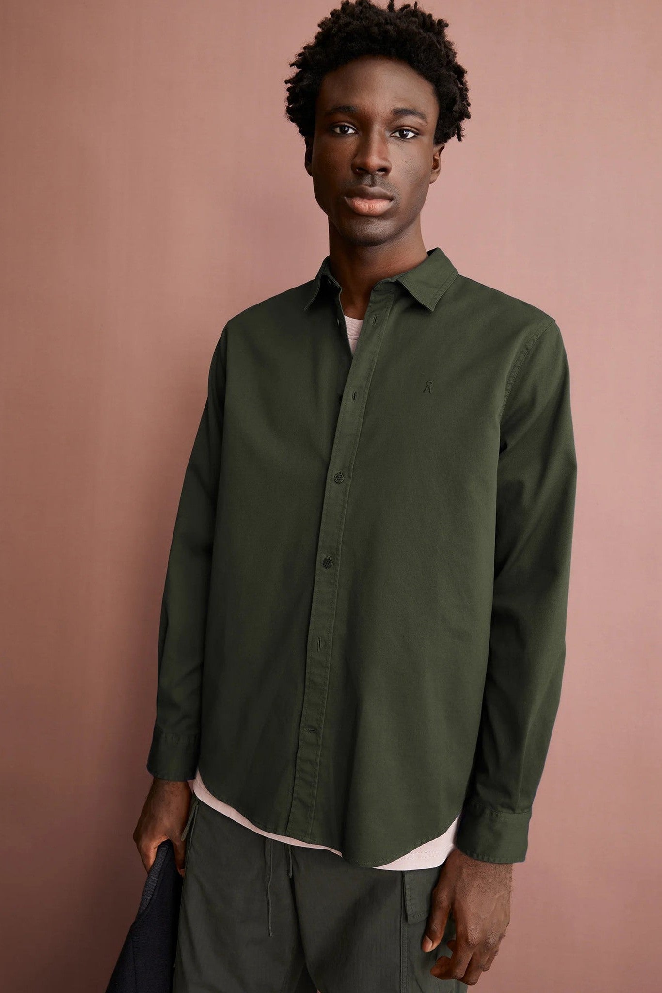 ARMEDANGELS - Giaalo Overshirt - Forest Pine - BACKYARD