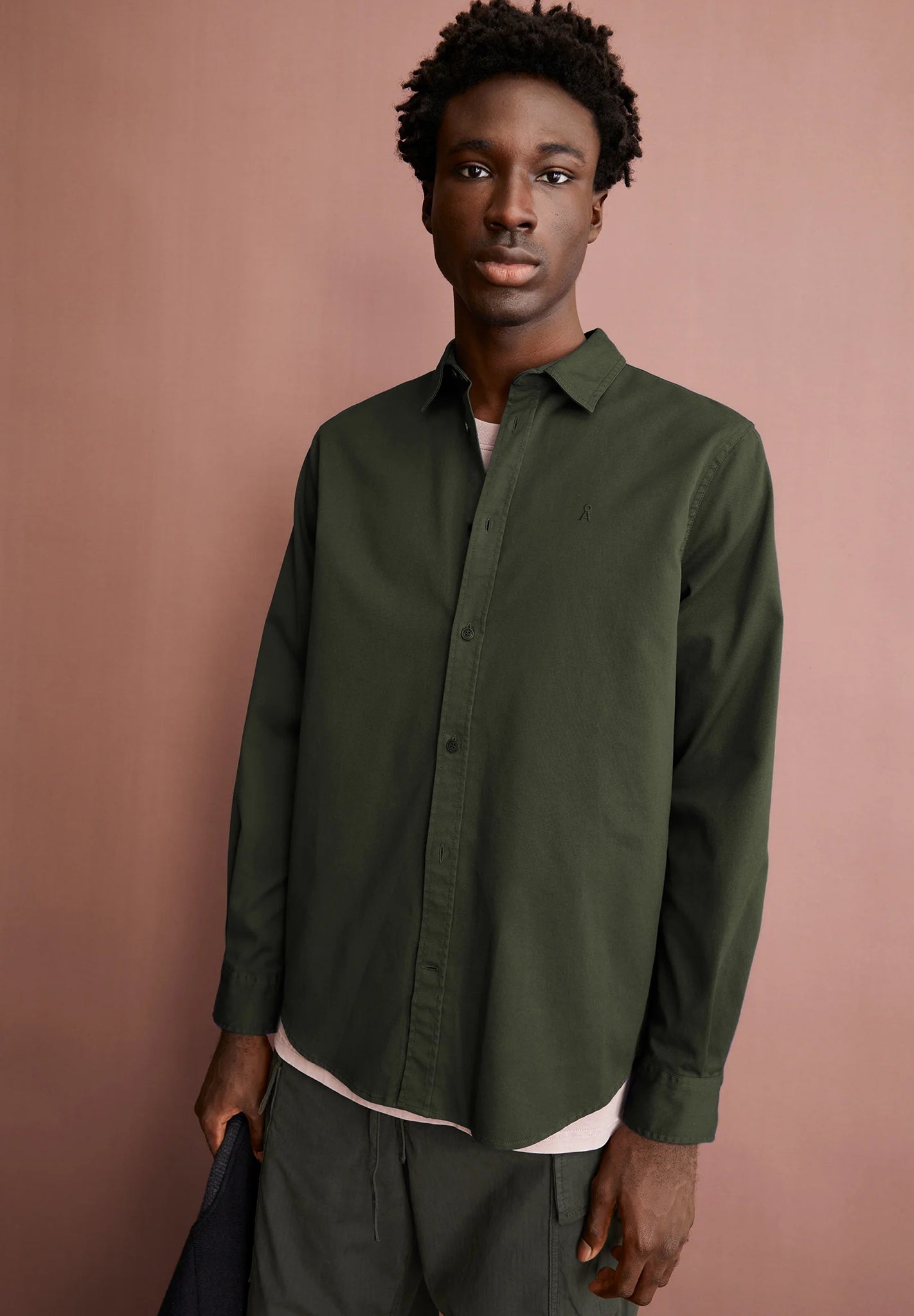 ARMEDANGELS - Giaalo Overshirt - Forest Pine - BACKYARD