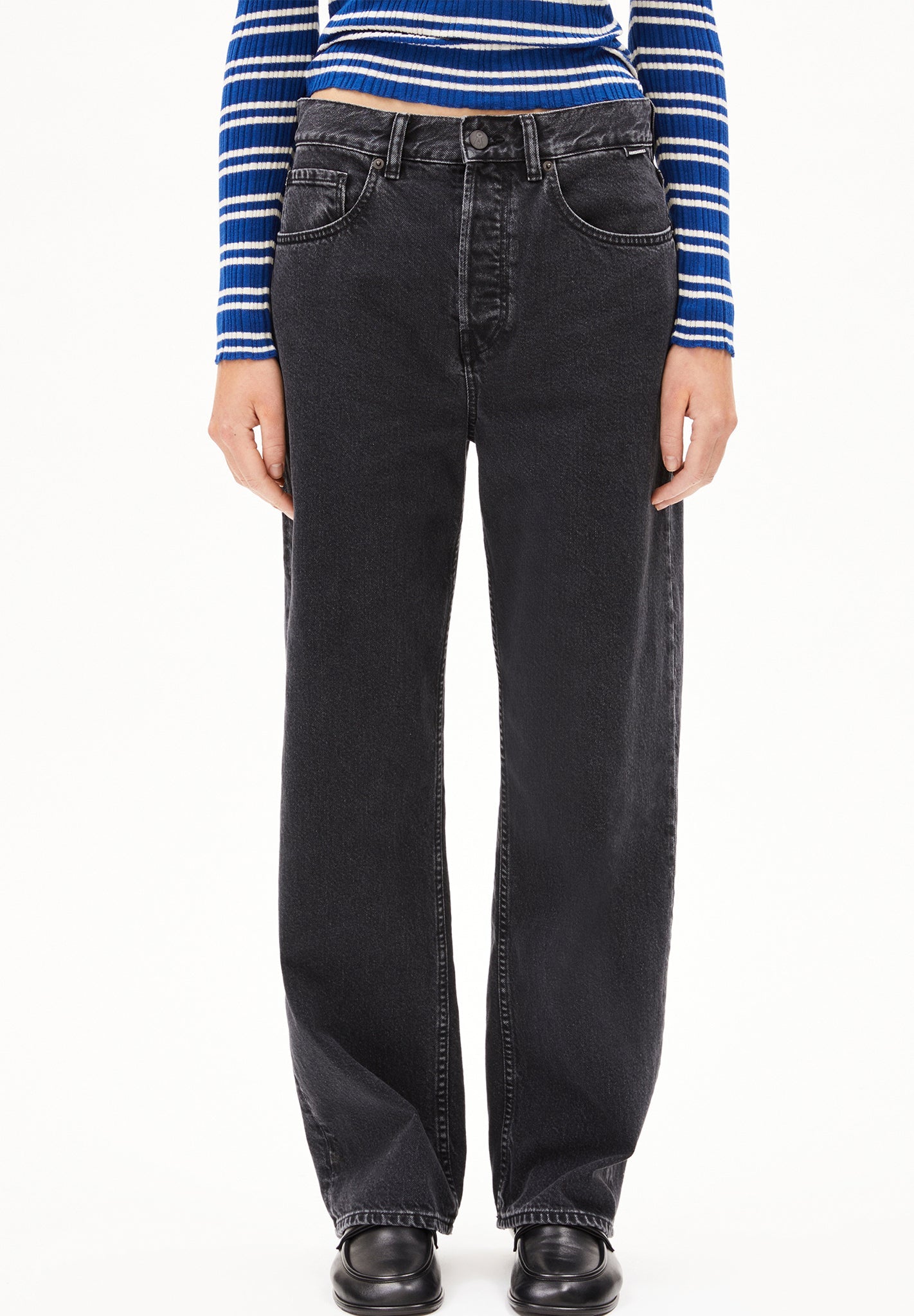 ARMEDANGELS - Haayi - Ebony Black - BACKYARD