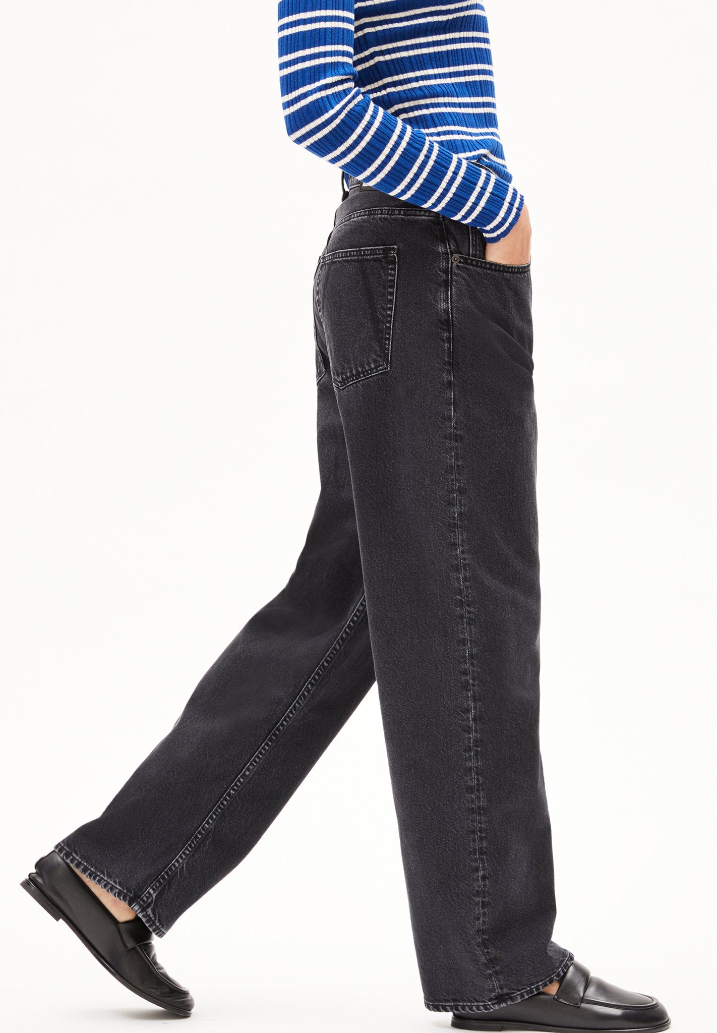 ARMEDANGELS - Haayi - Ebony Black - BACKYARD