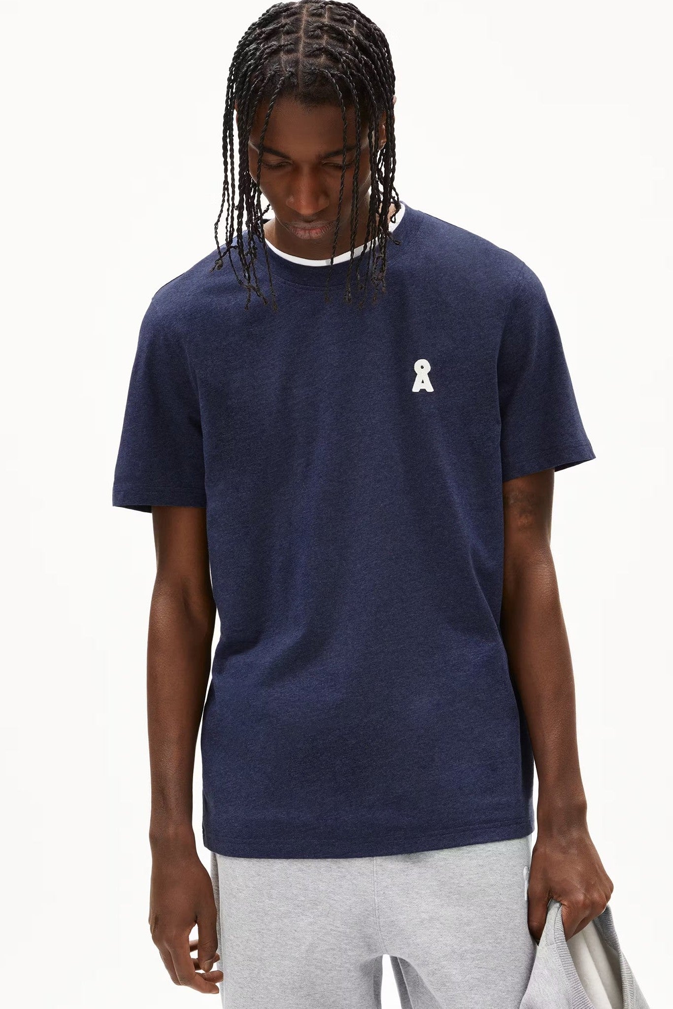 ARMEDANGELS - Iconic Å Maarkos - Blue Melange - BACKYARD