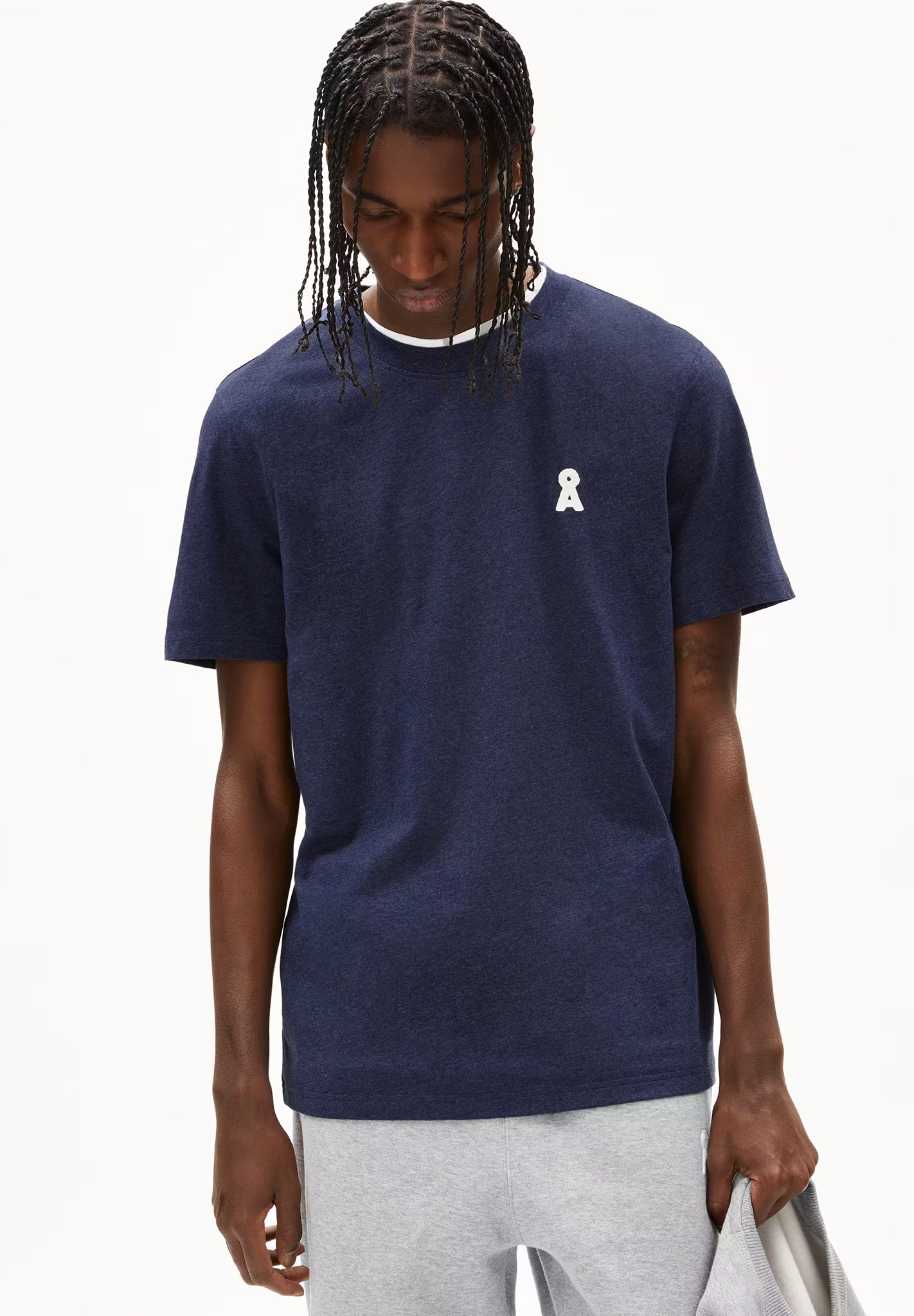 ARMEDANGELS - Iconic Å Maarkos - Blue Melange - BACKYARD