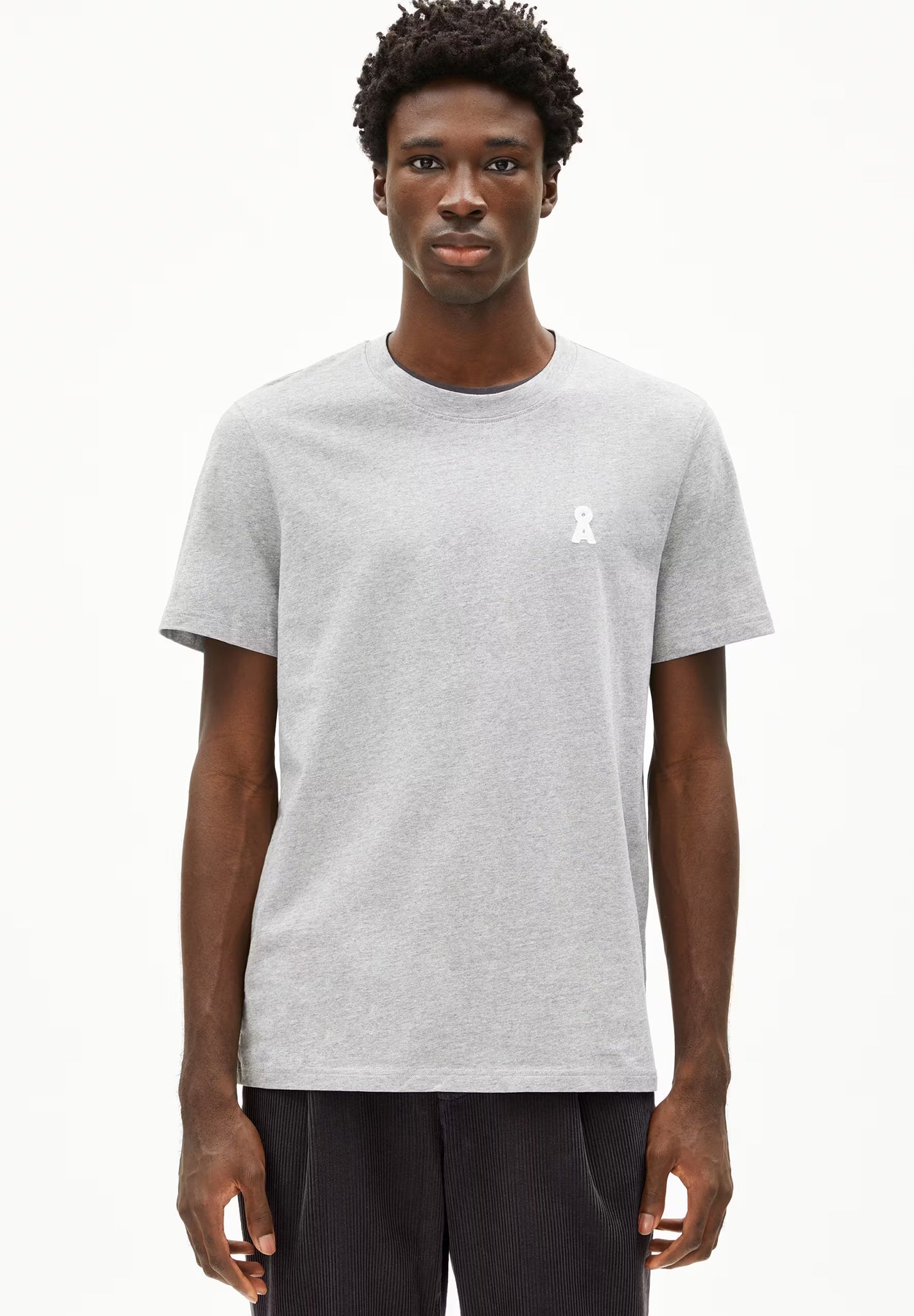 ARMEDANGELS - Iconic Å Maarkos - Silver Melange - BACKYARD