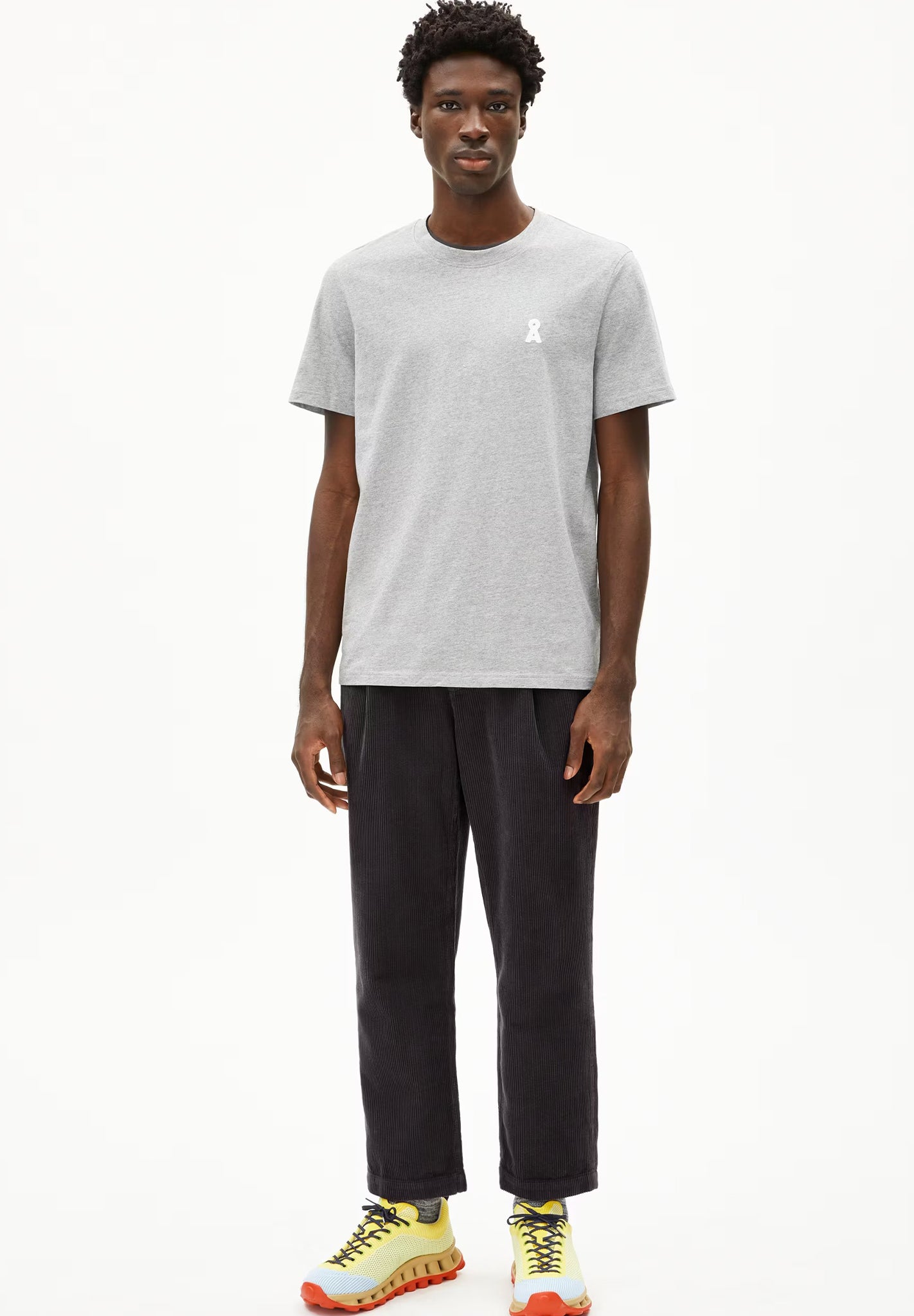 ARMEDANGELS - Iconic Å Maarkos - Silver Melange - BACKYARD