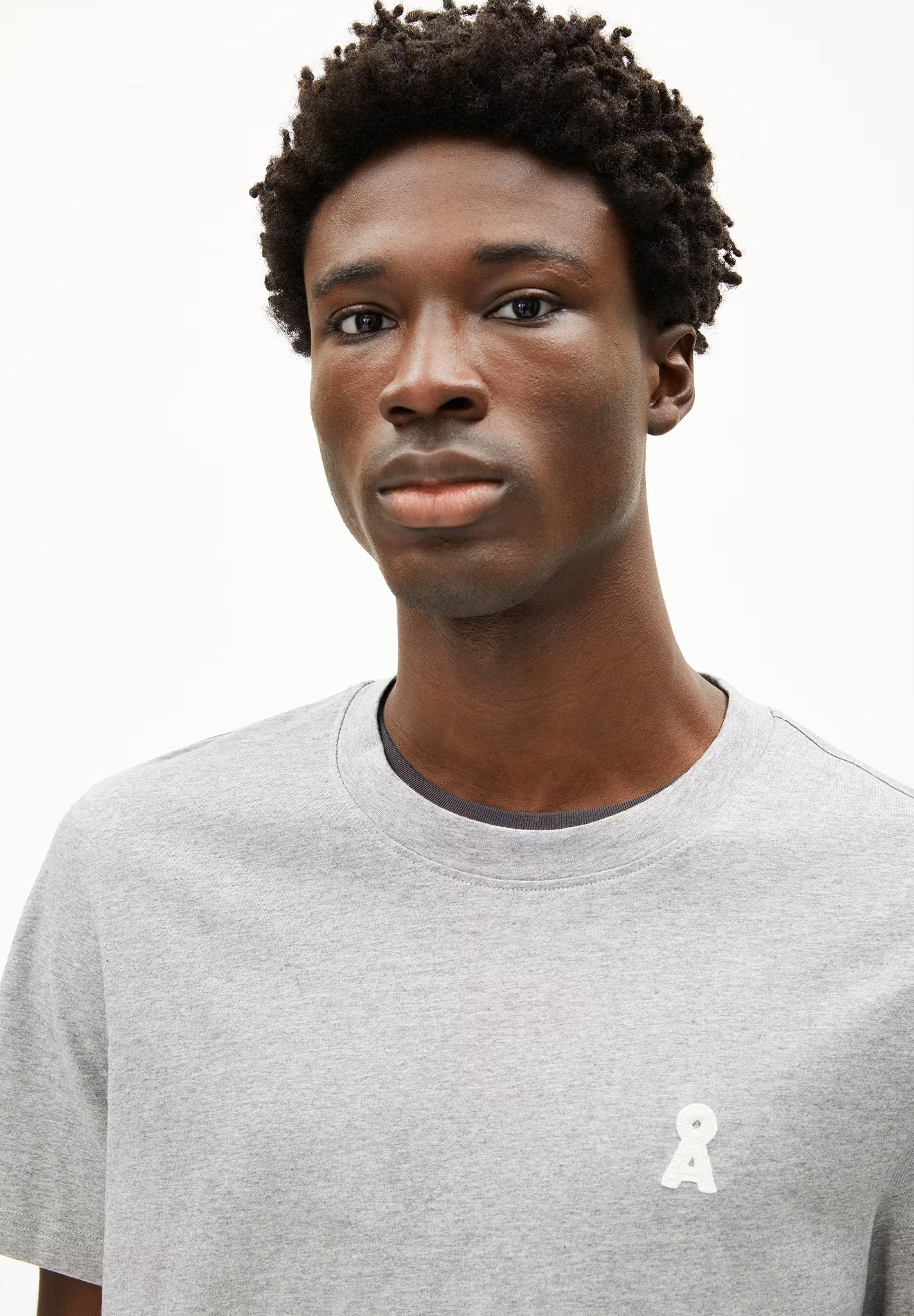 ARMEDANGELS - Iconic Å Maarkos - Silver Melange - BACKYARD