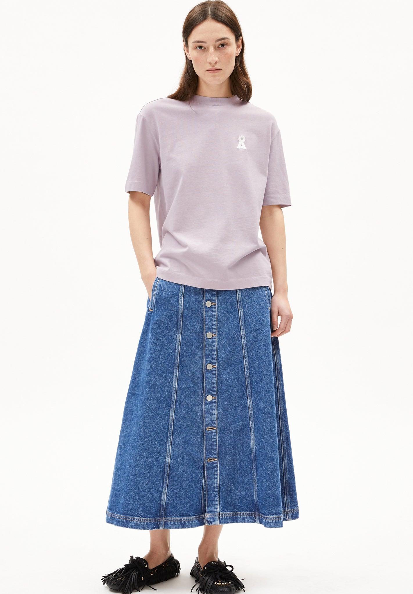 ARMEDANGELS - Iconic Å Tarjaa - Ice Grape - BACKYARD