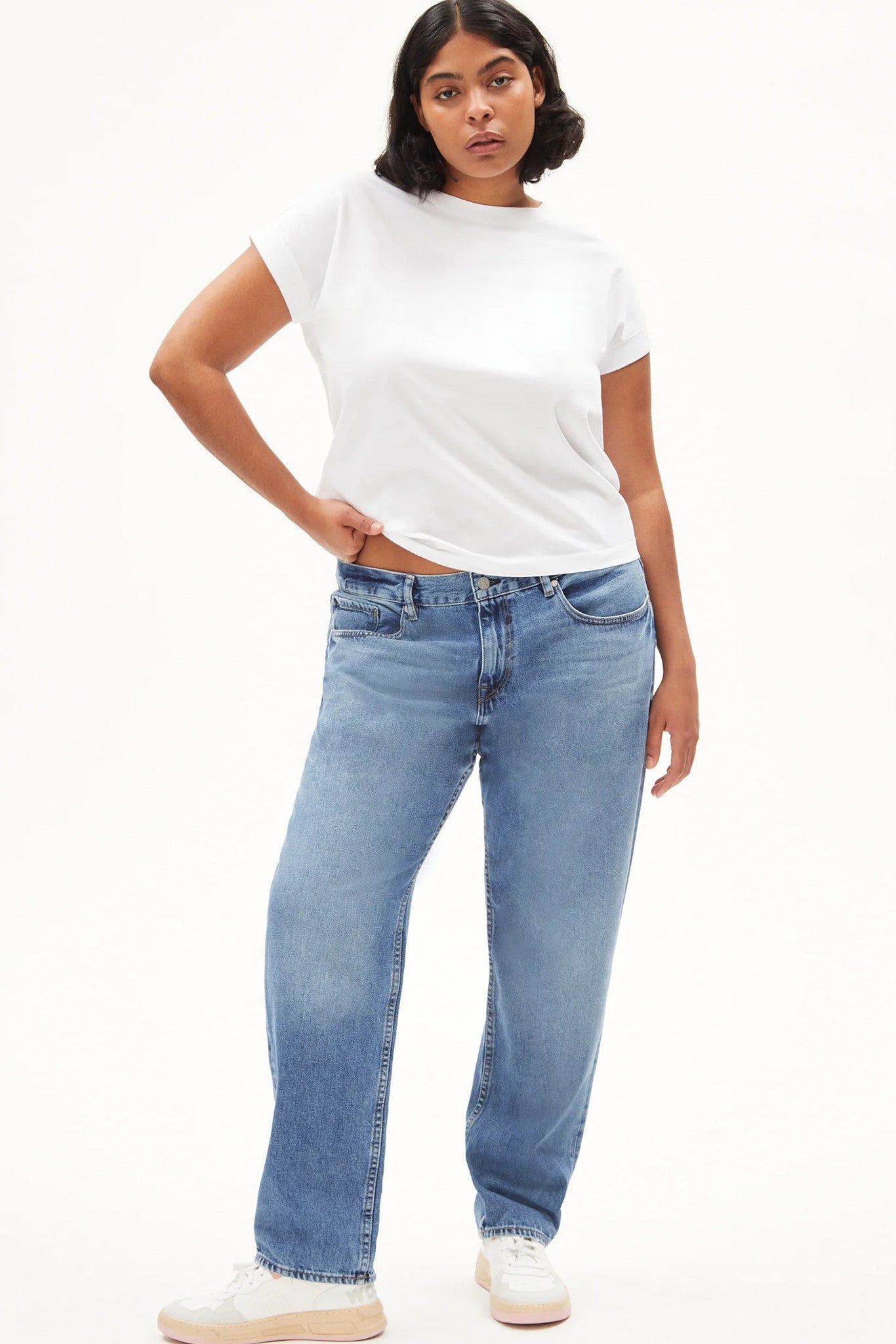 ARMEDANGELS - Idaara - White - BACKYARD