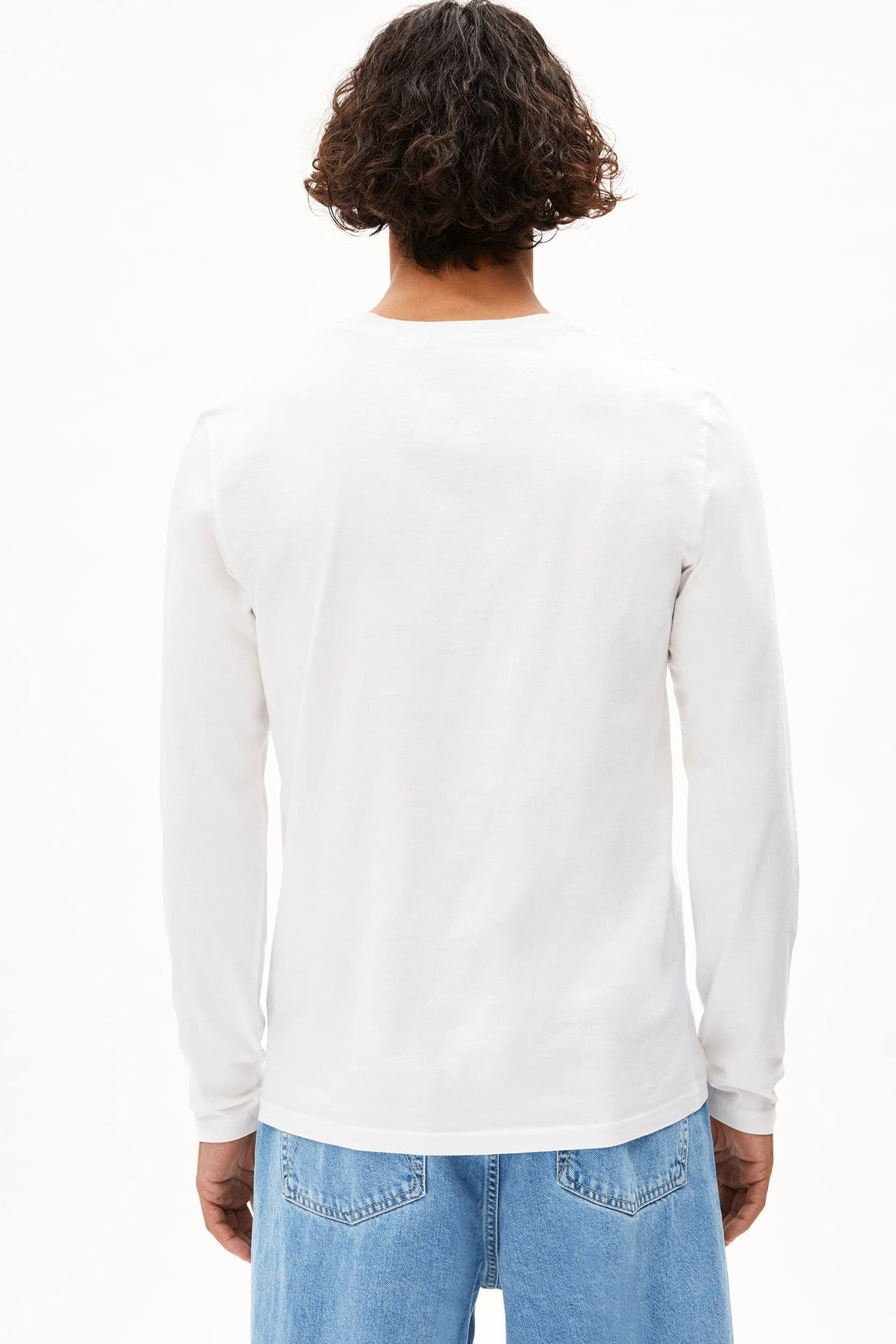 ARMEDANGELS - Jaames Longsleeve - White - BACKYARD