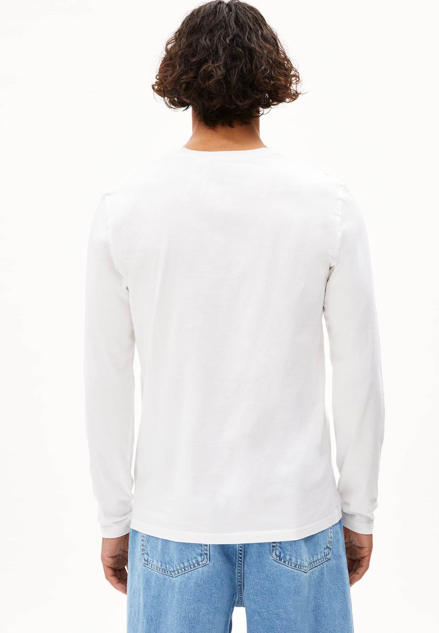 ARMEDANGELS - Jaames Longsleeve - White - BACKYARD