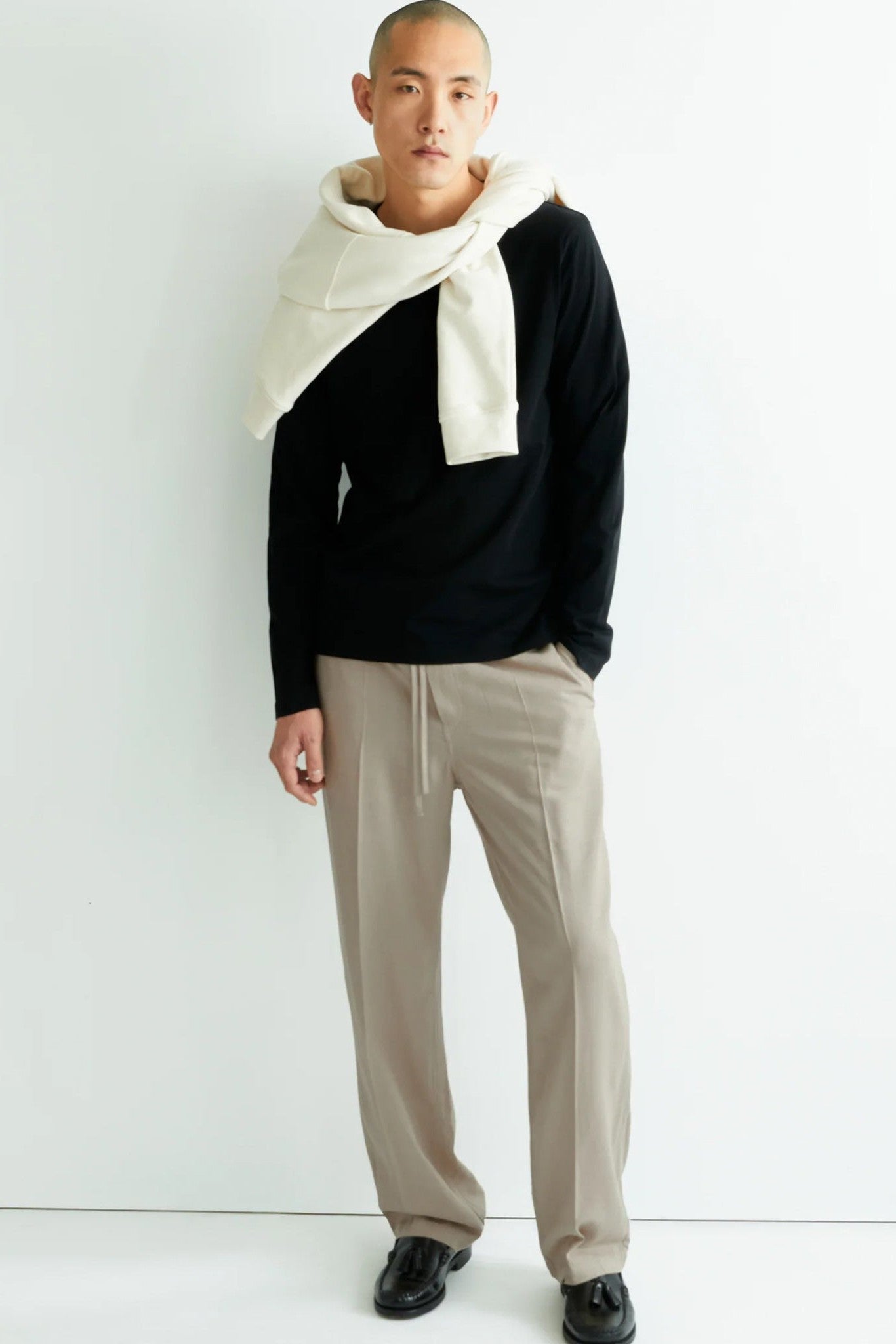 ARMEDANGELS - Jaames Longsleeve - Black - BACKYARD