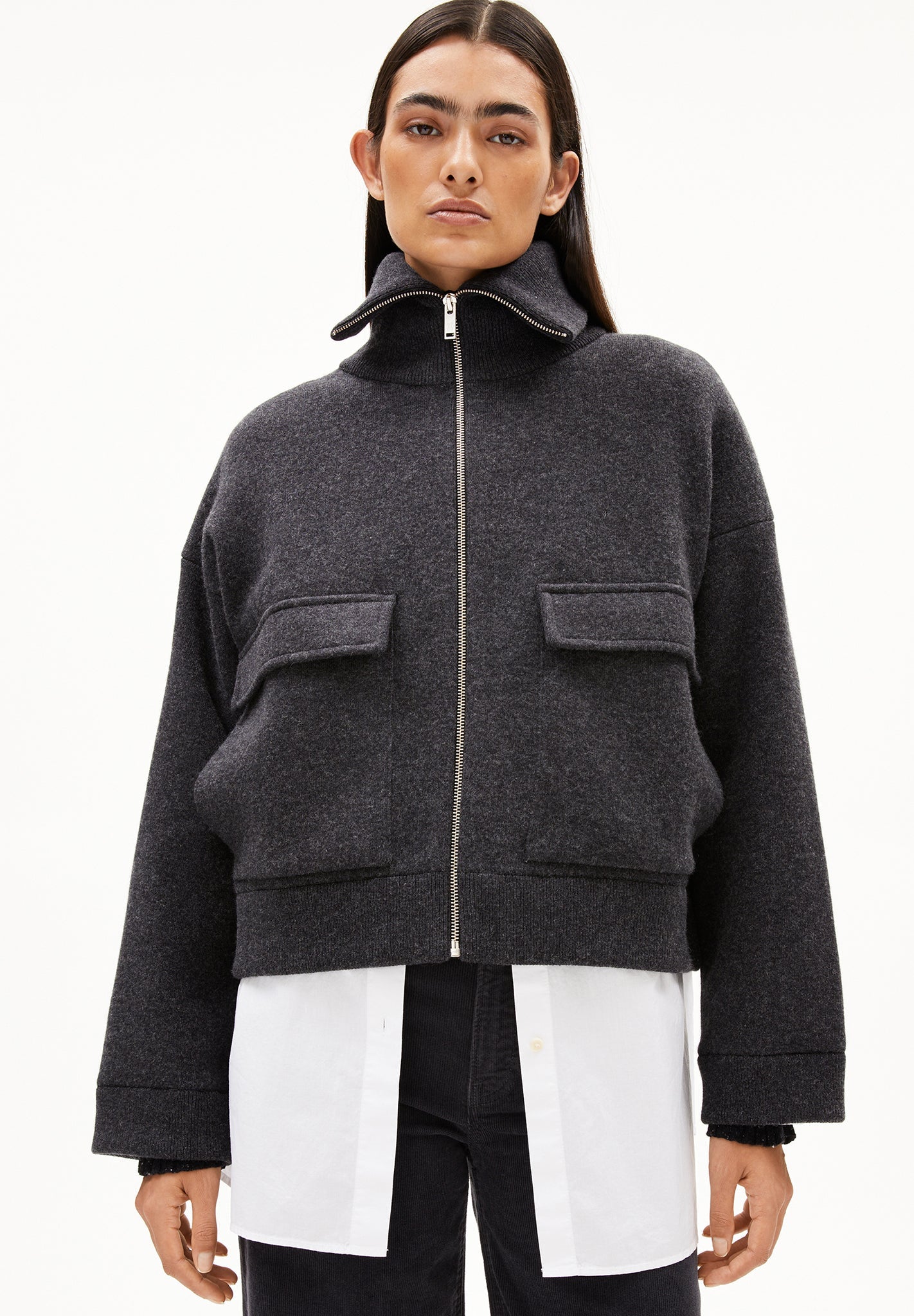 ARMEDANGELS - Joaniaas - Steel Melange - BACKYARD