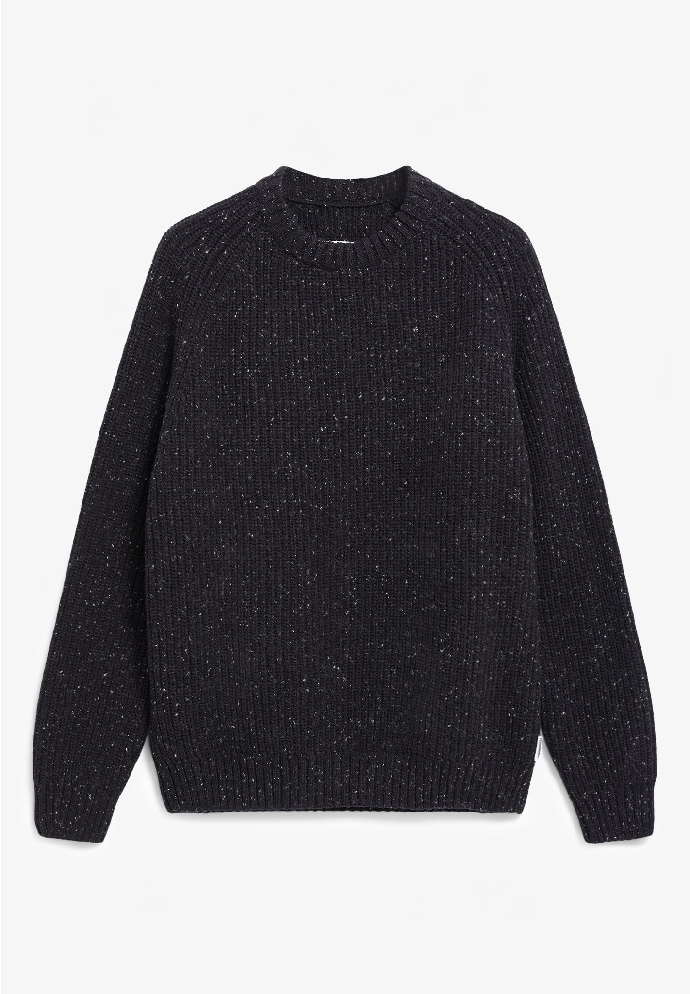 ARMEDANGELS - Kiaano Tweed - Black Oatmilk Tweed - BACKYARD