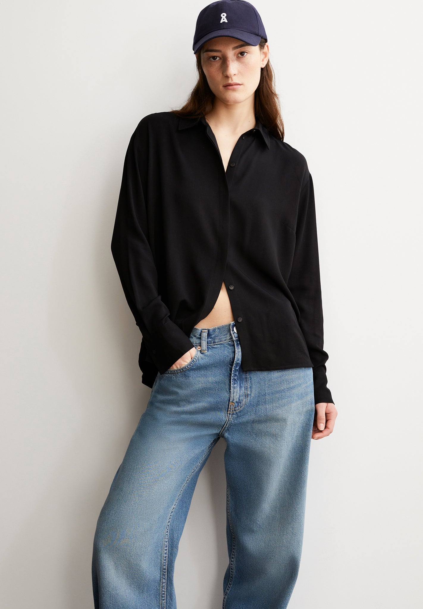 ARMEDANGELS - Larisaana Longsleeve - Black - BACKYARD