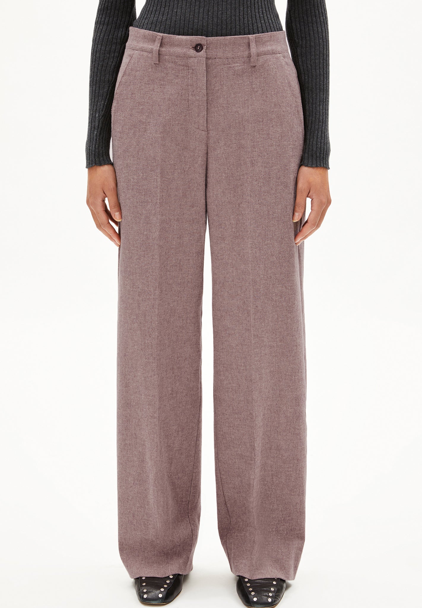 ARMEDANGELS - Leandraa Handaas - Pure Dark Cranberry - BACKYARD