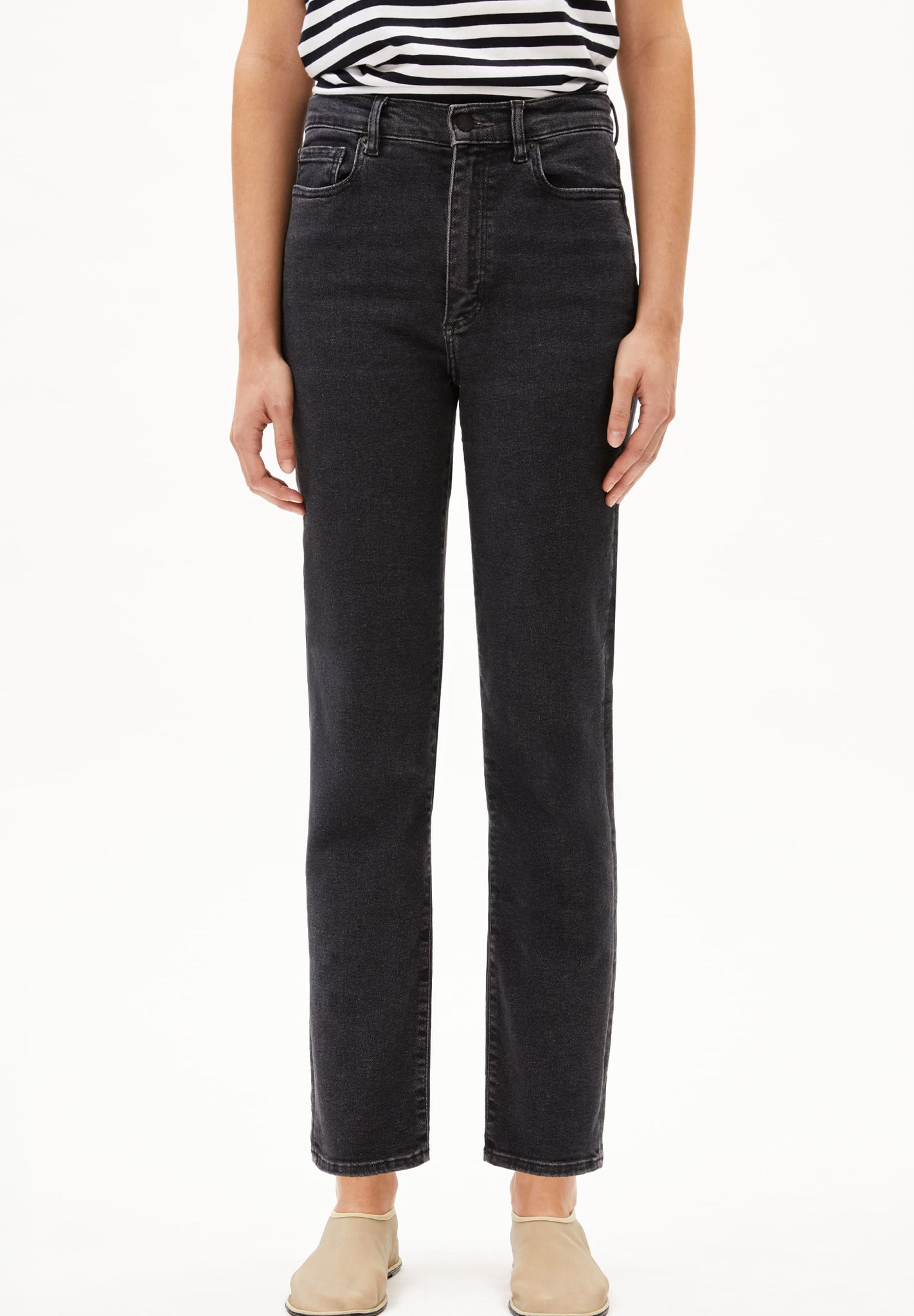 ARMEDANGELS - Lejaani X Stretch - Blackish - BACKYARD