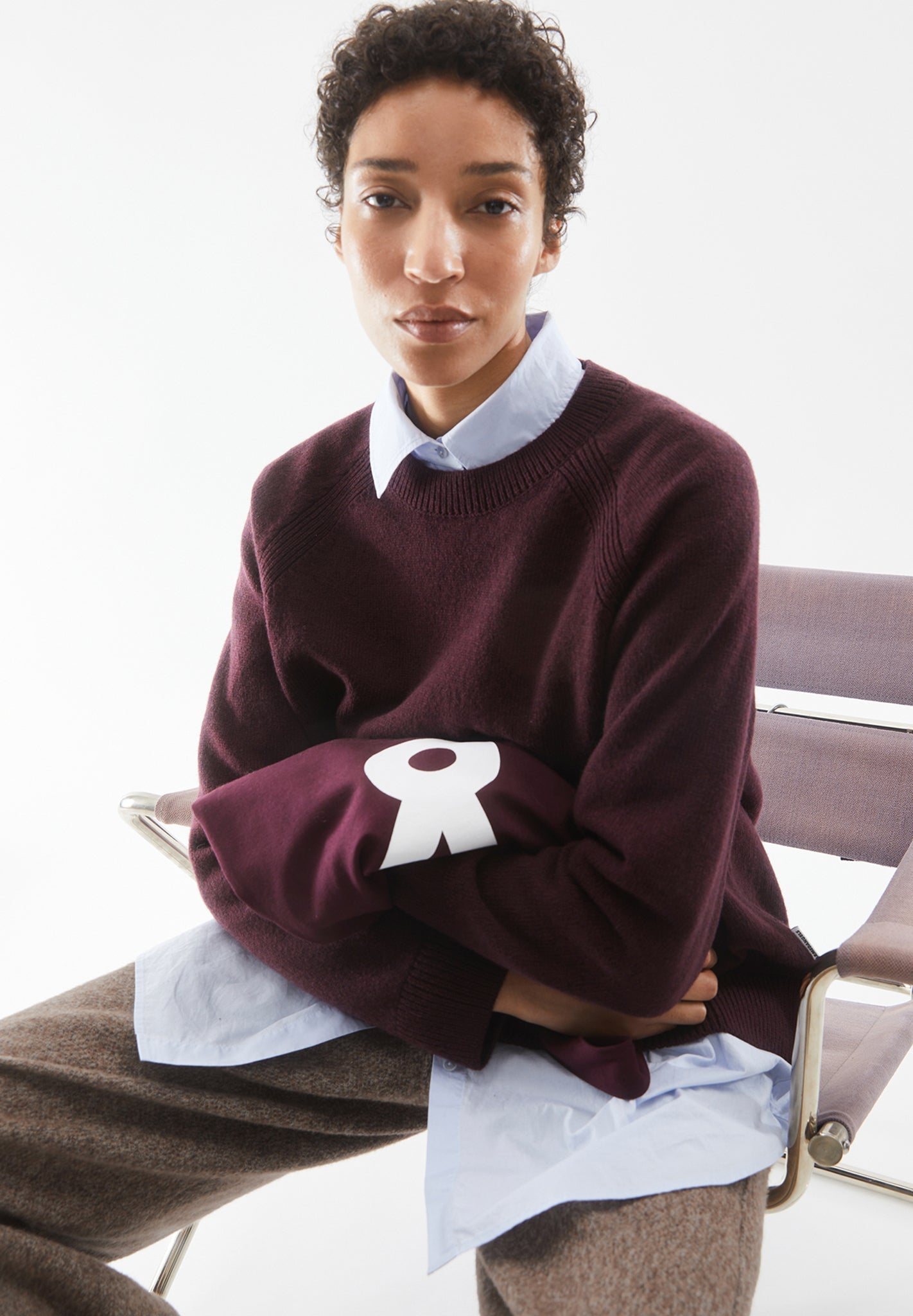 ARMEDANGELS - Liliriaa Reglana - Dark Cranberry - BACKYARD