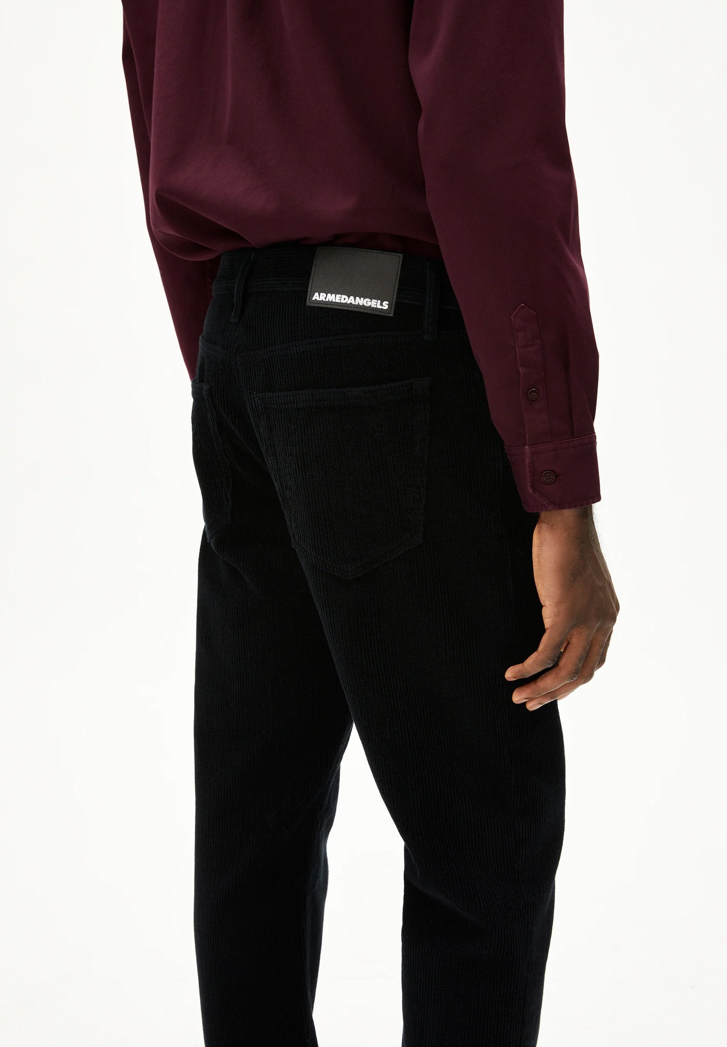 ARMEDANGELS - Maakx Corduroy - Black - BACKYARD