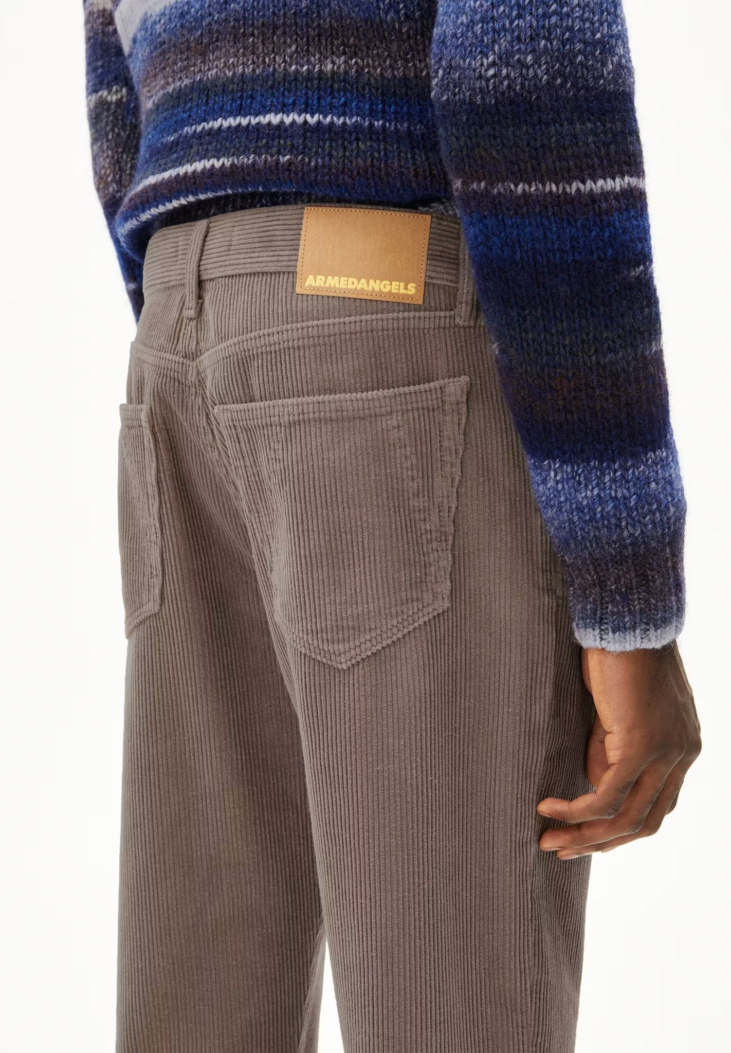 ARMEDANGELS - Maakx Corduroy - Walnut Cream - BACKYARD