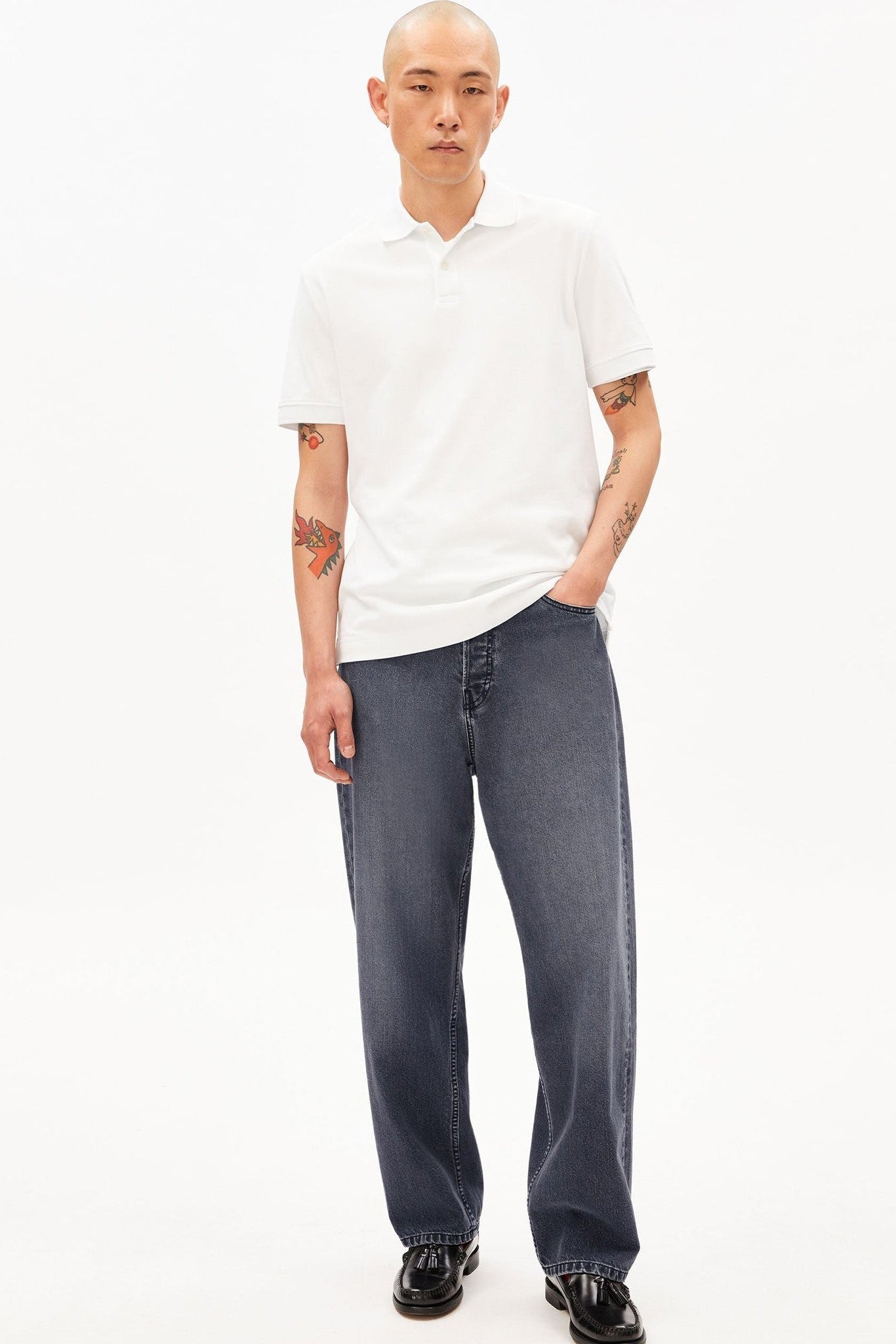 ARMEDANGELS - Maario - White - BACKYARD