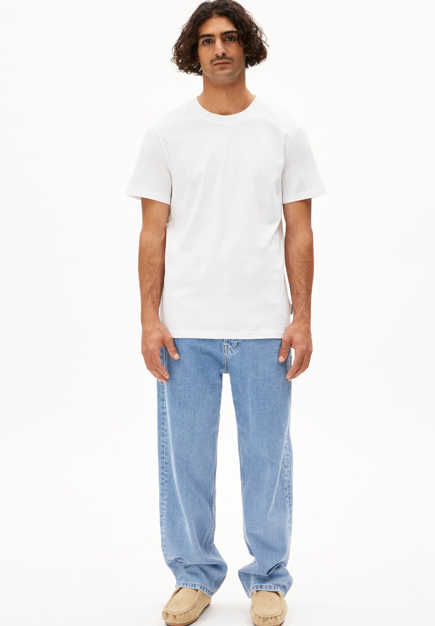 ARMEDANGELS - Maarkos - White - BACKYARD