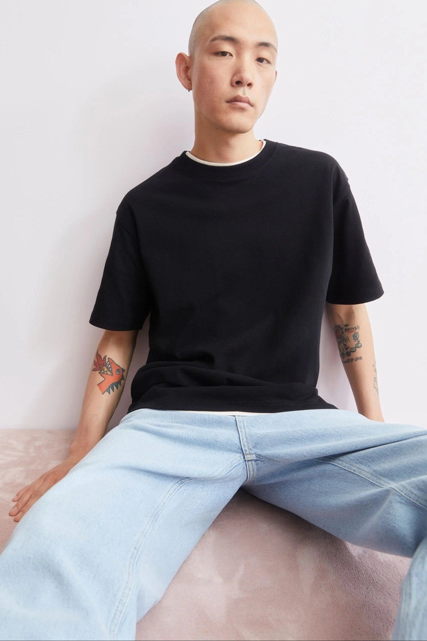 ARMEDANGELS - Maarkos Heavy Weight - Black - BACKYARD